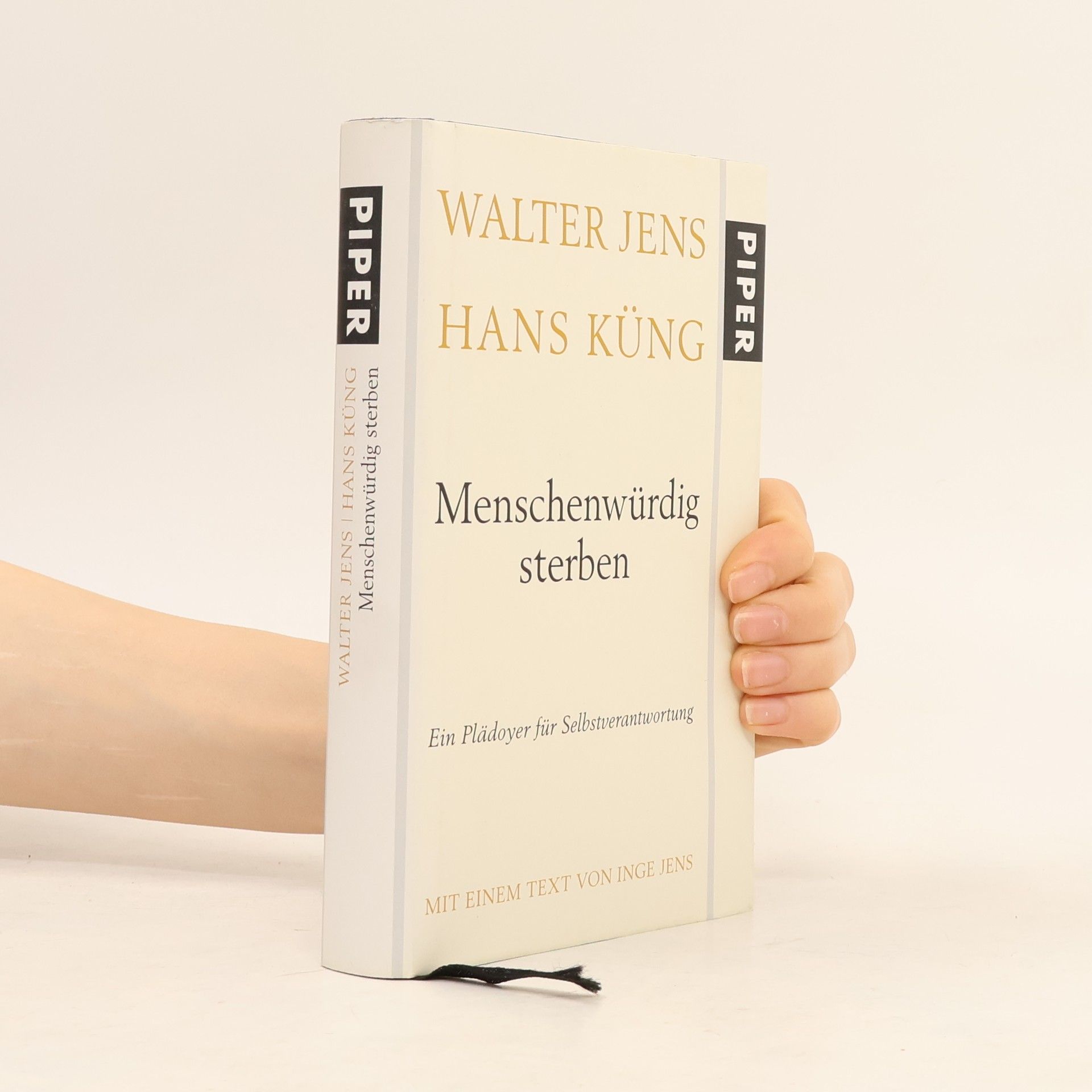 Walter Jens Menschenwürdig sterben
