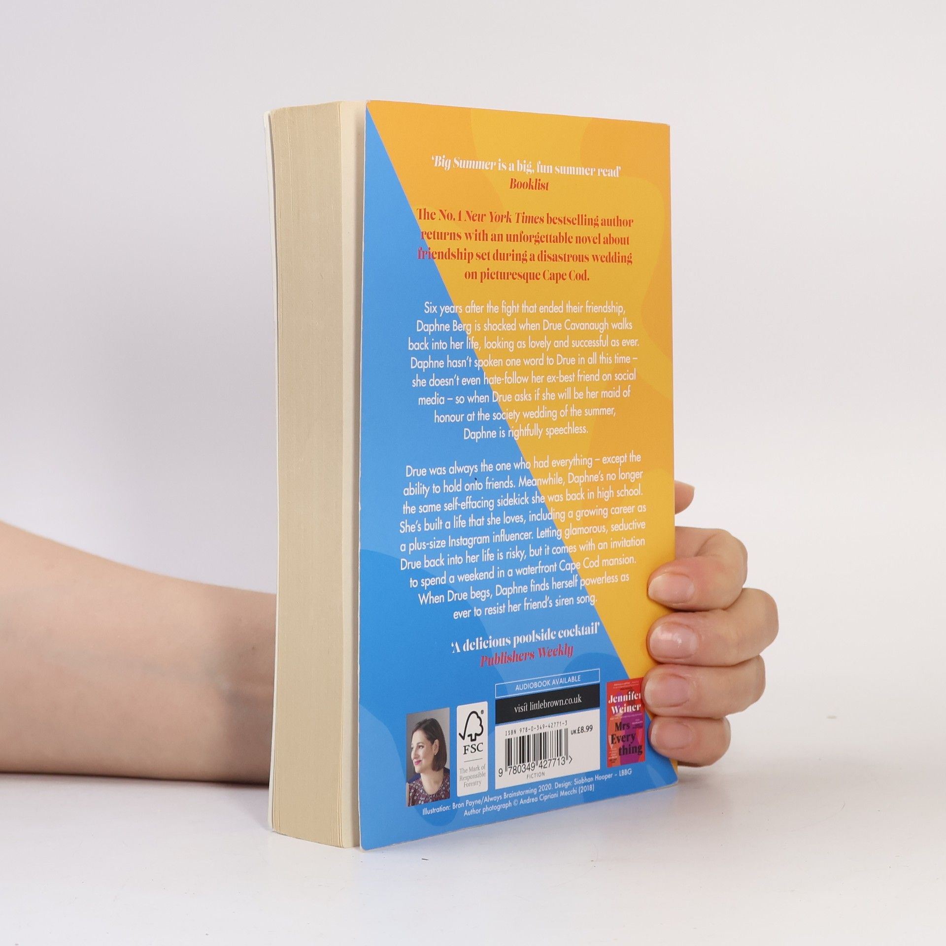 Jennifer Weiner Big Summer
