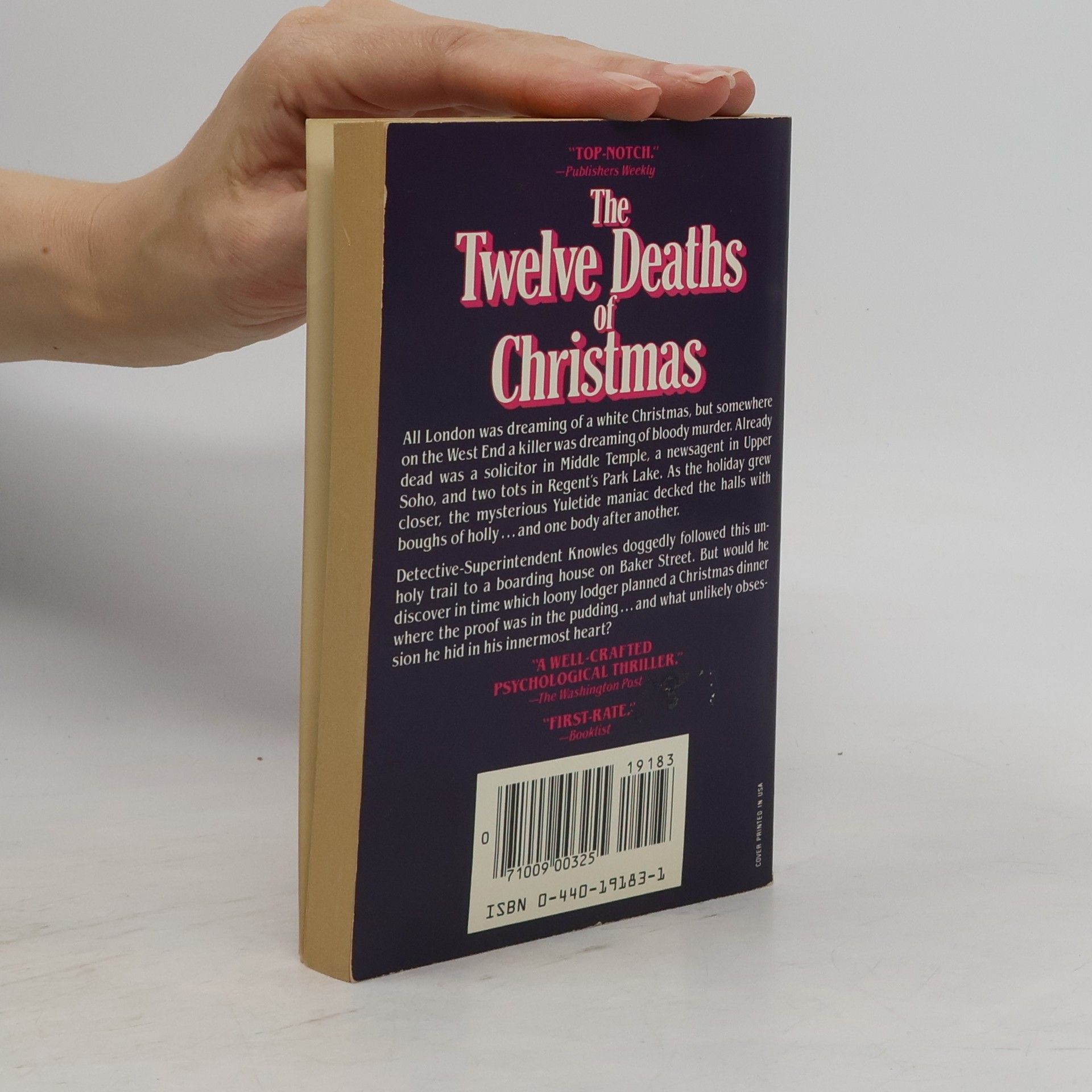 Marian Babson The Twelve Deaths of Christmas