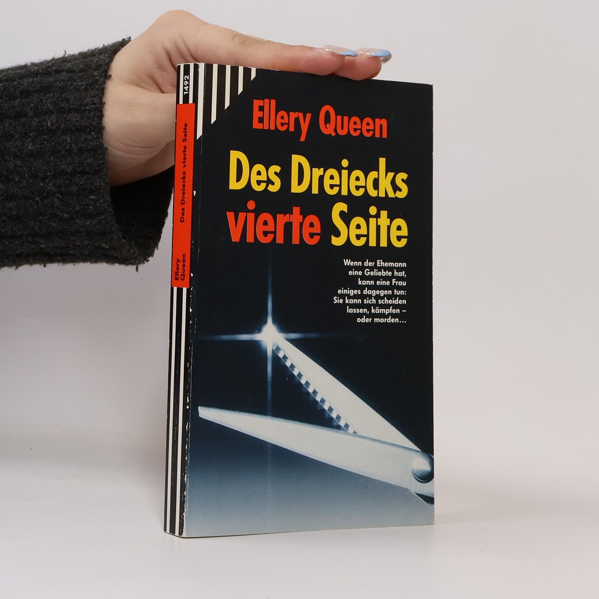 Ellery Queen Des Dreiecks vierte Seite.