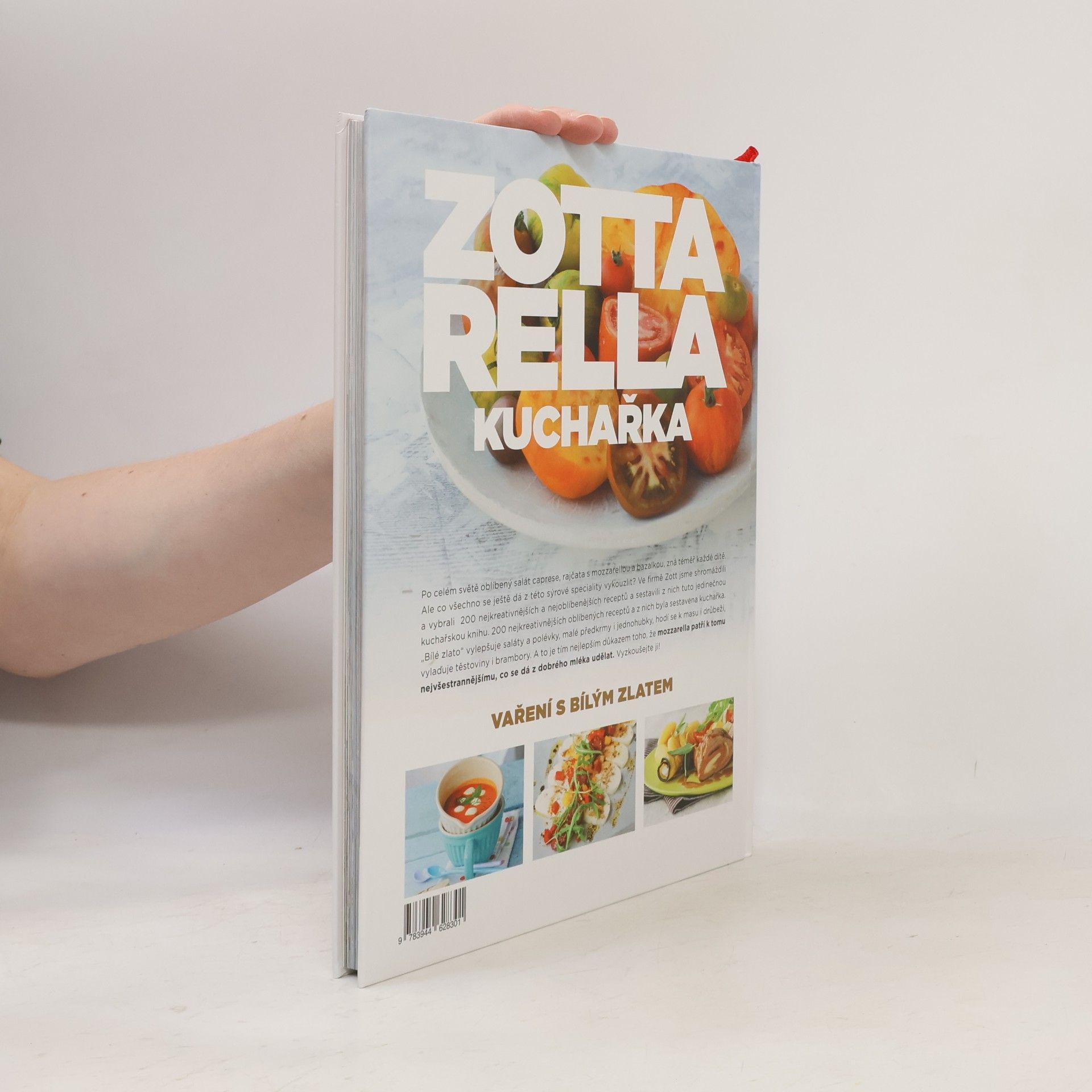 Collectif d'auteurs Mozzarella. Kuchařka. Vaření s bílým zlatem