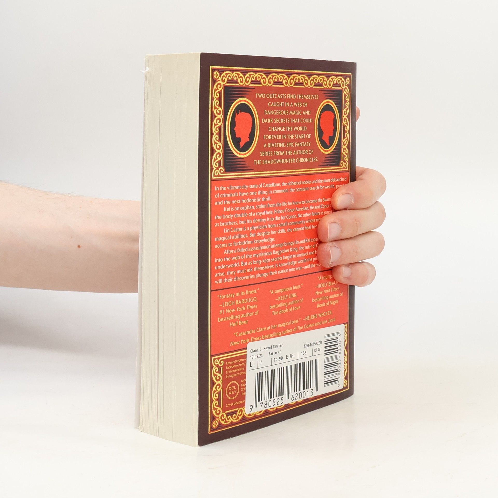 Cassandra Clare Sword Catcher