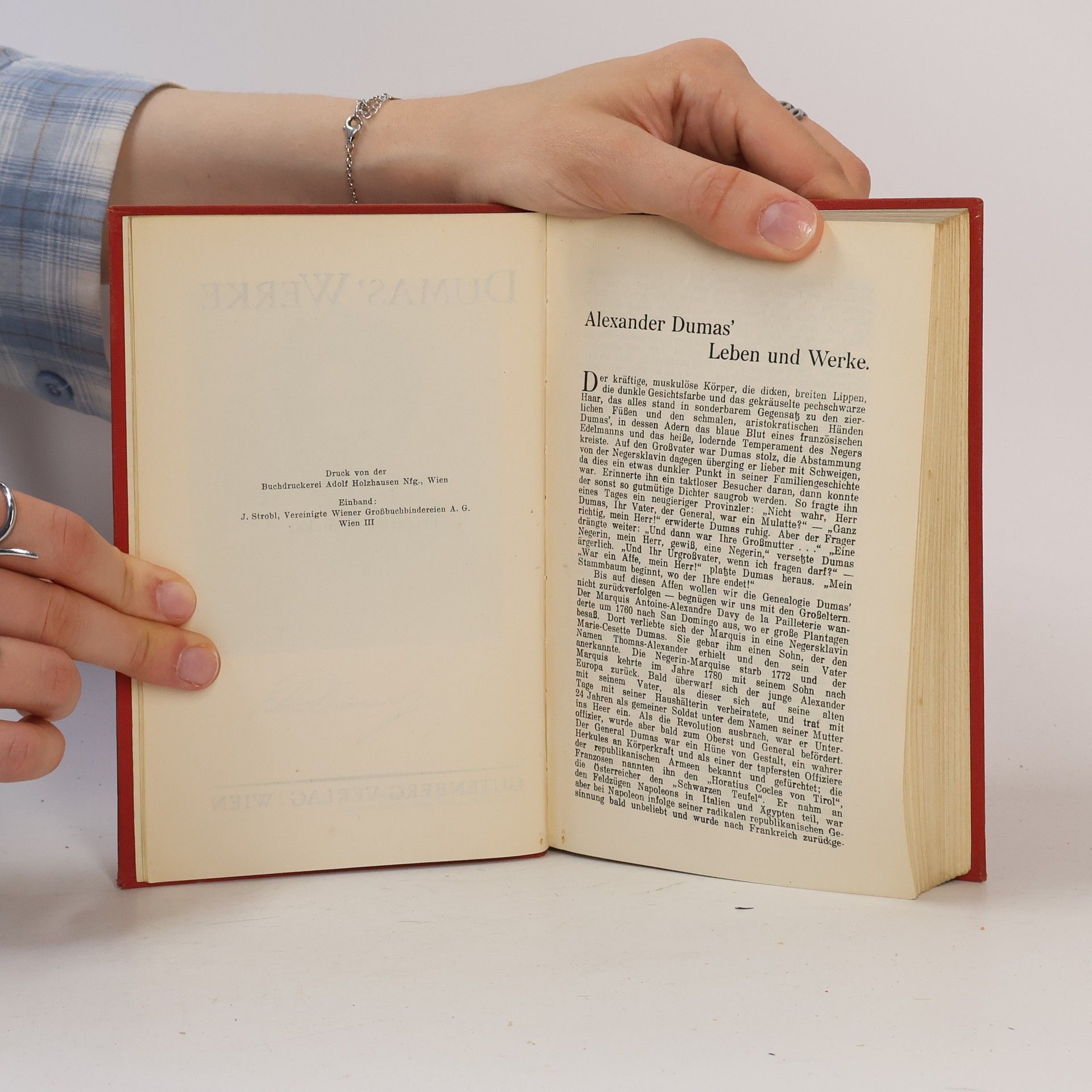 Alexandre Dumas Dumas' Werke