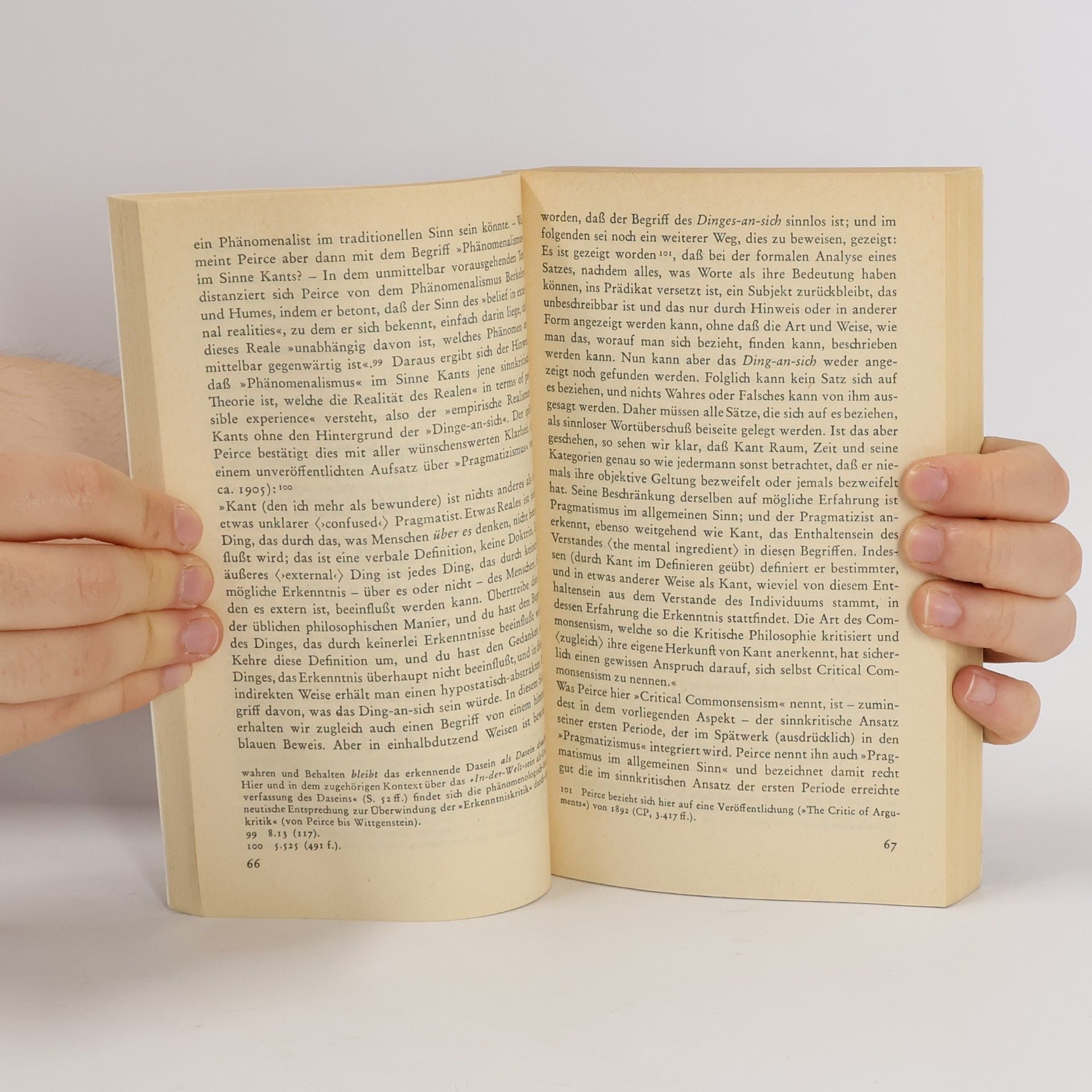 Karl-Otto Apel Der Denkweg von Charles Sanders Peirce