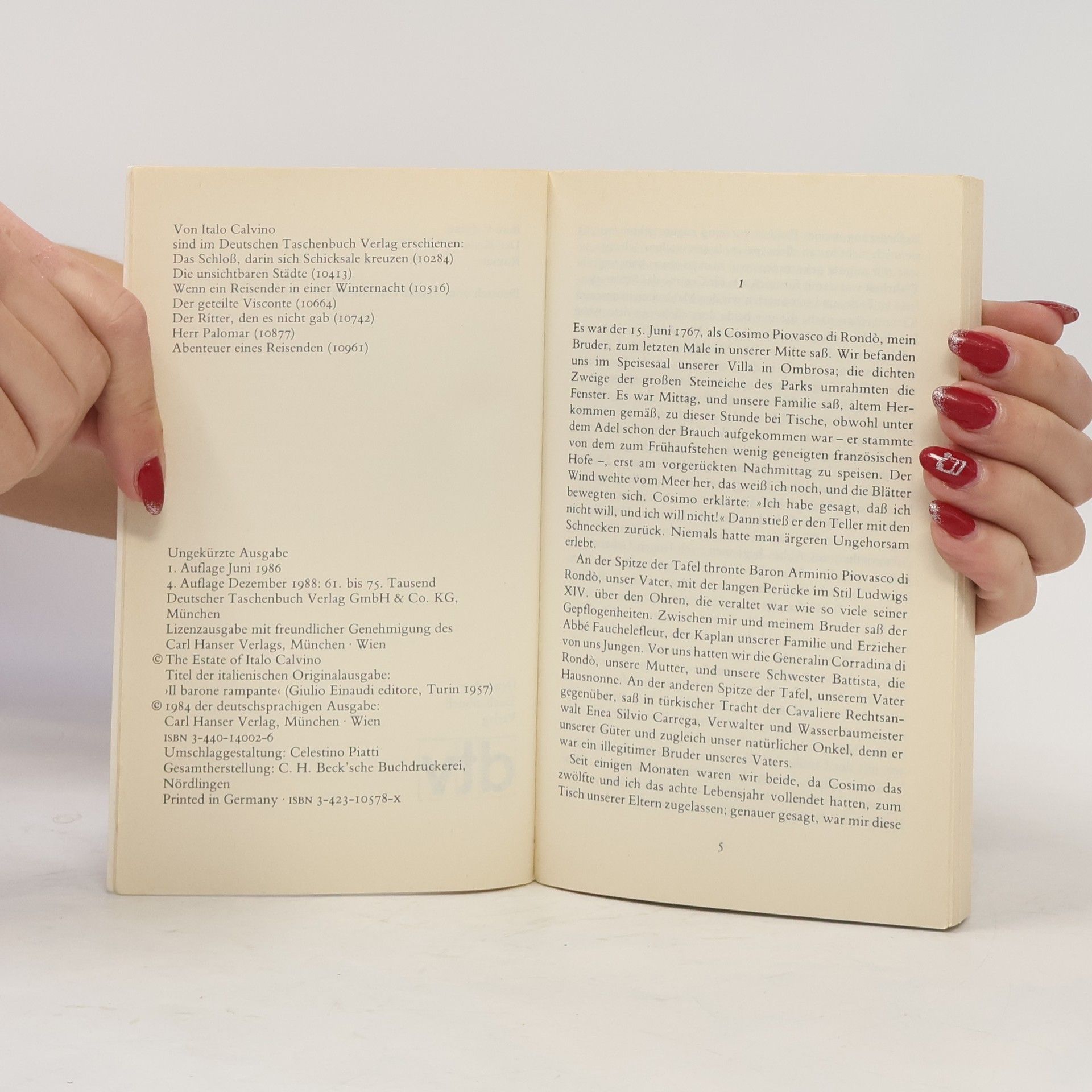 Italo Calvino Der Baron auf den Bäumen