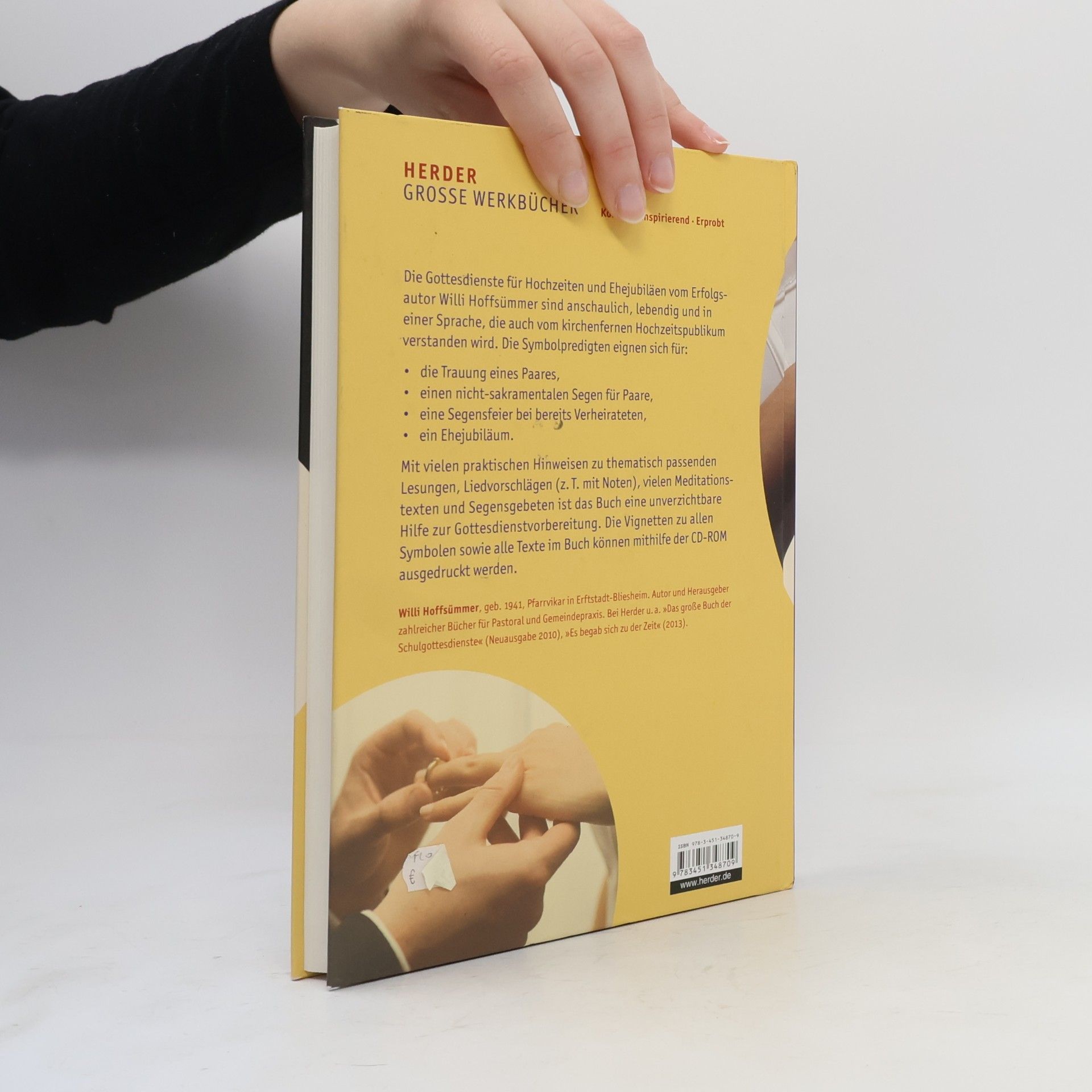 Willi Hoffsommer Das große Buch der Trauungen und Ehejubiläen