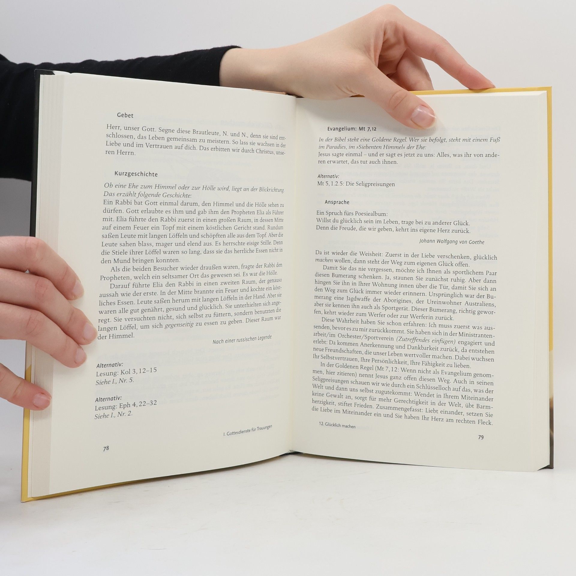 Willi Hoffsommer Das große Buch der Trauungen und Ehejubiläen