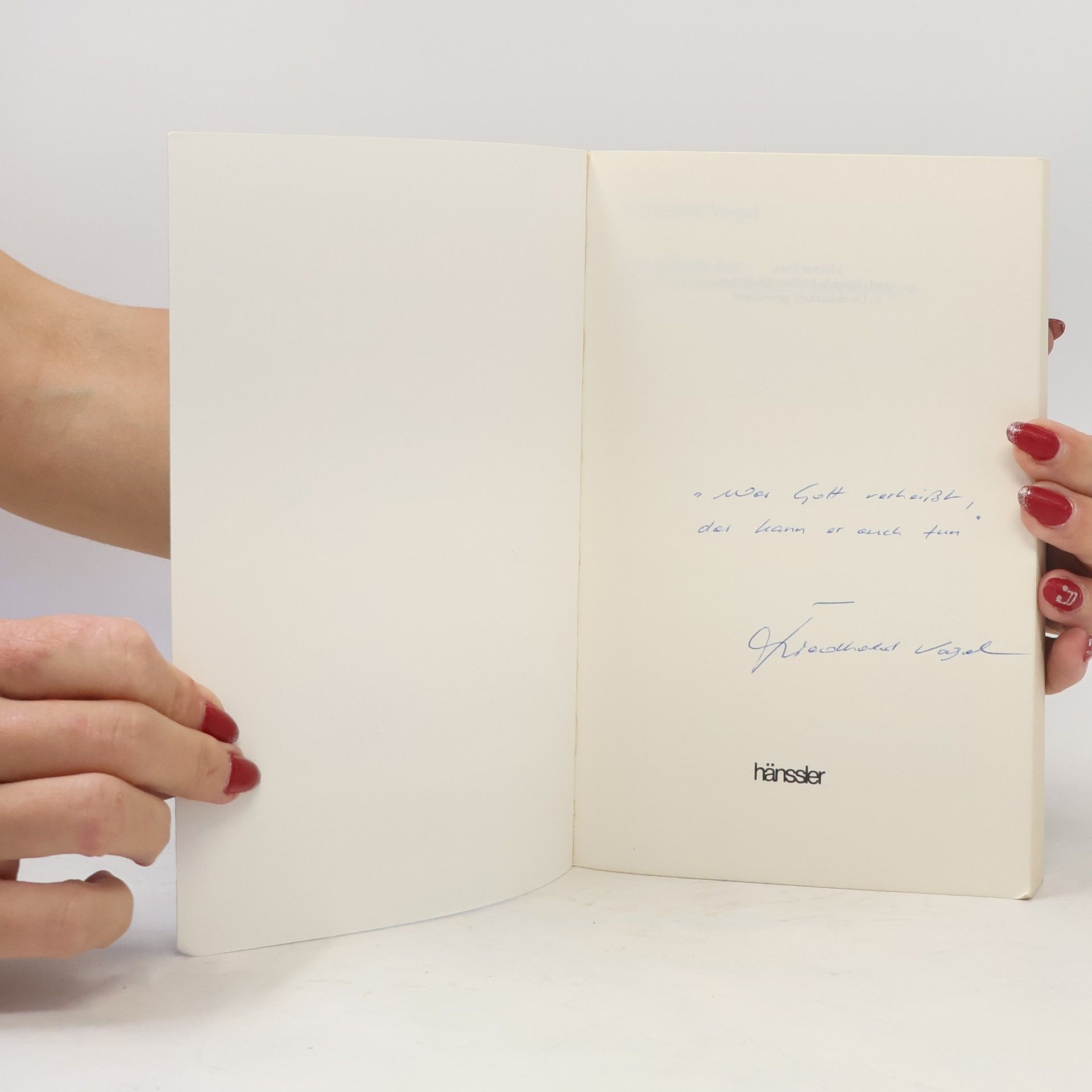 Friedhold Vogel Edition C. Unterreihe C - Allgemeine Themen: Handbuch der Neutestamentlichen Verheissungen
