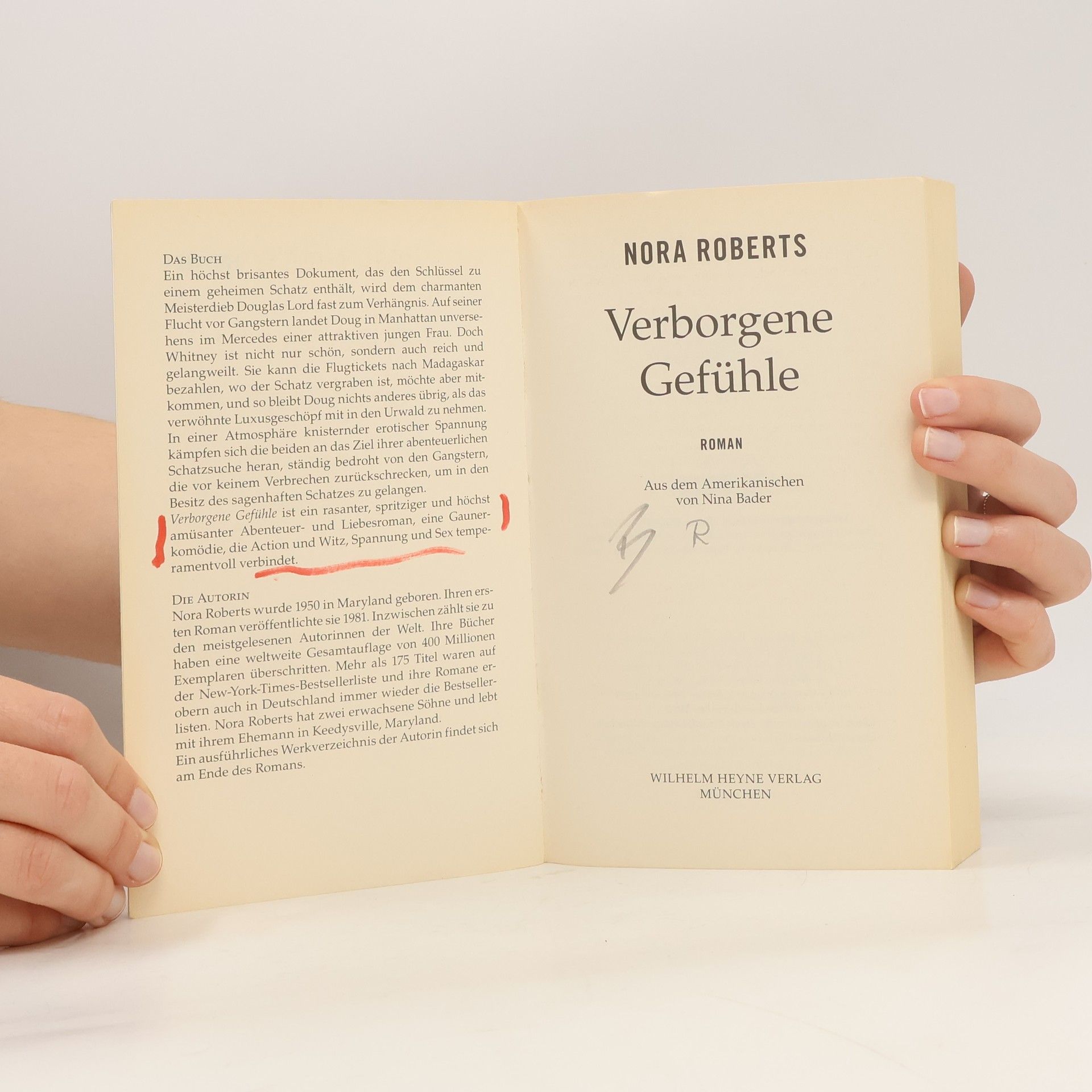 Nora Roberts Verborgene Gefühle