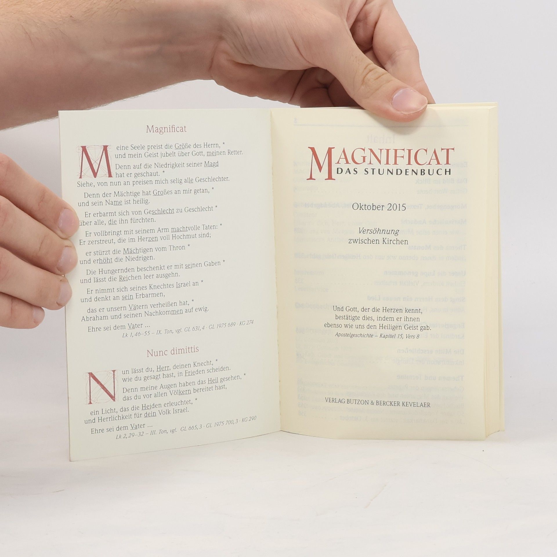 Autorenkollektiv Magnificat das Stundenbuch