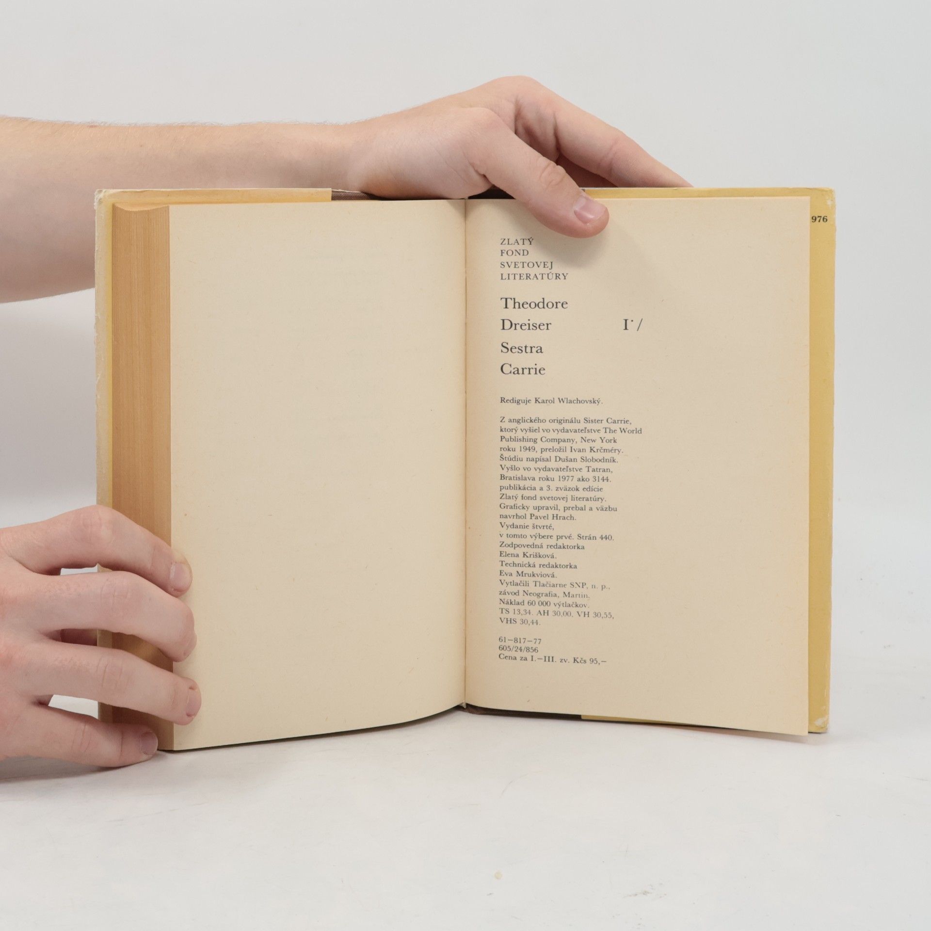 Theodore Dreiser Sestra Carrie