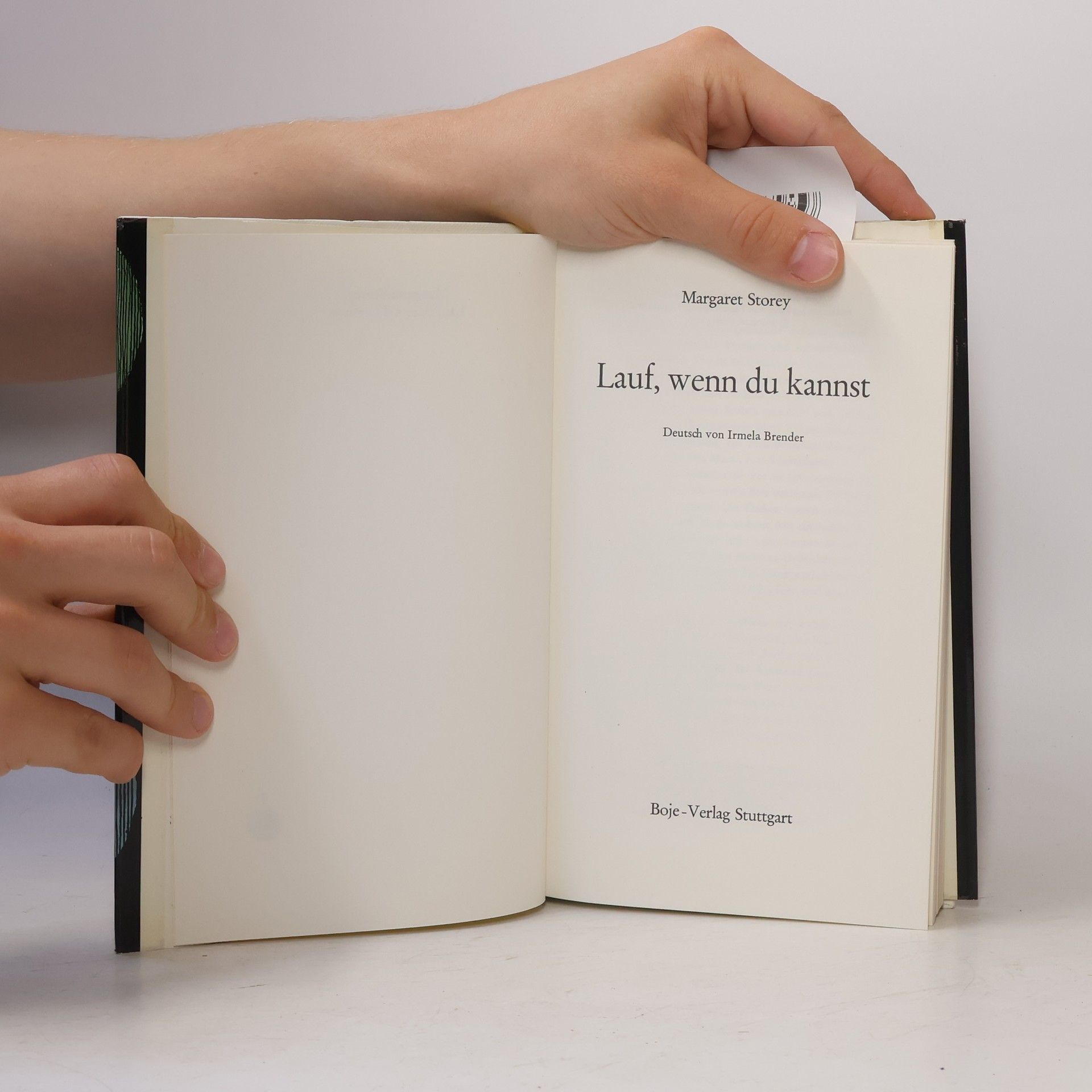 Margaret Storey Lauf, wenn du kannst