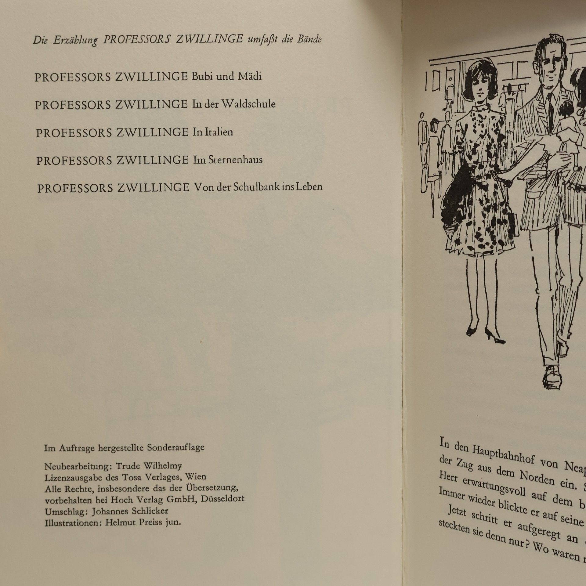 Elfe Ury Professors Zwillinge