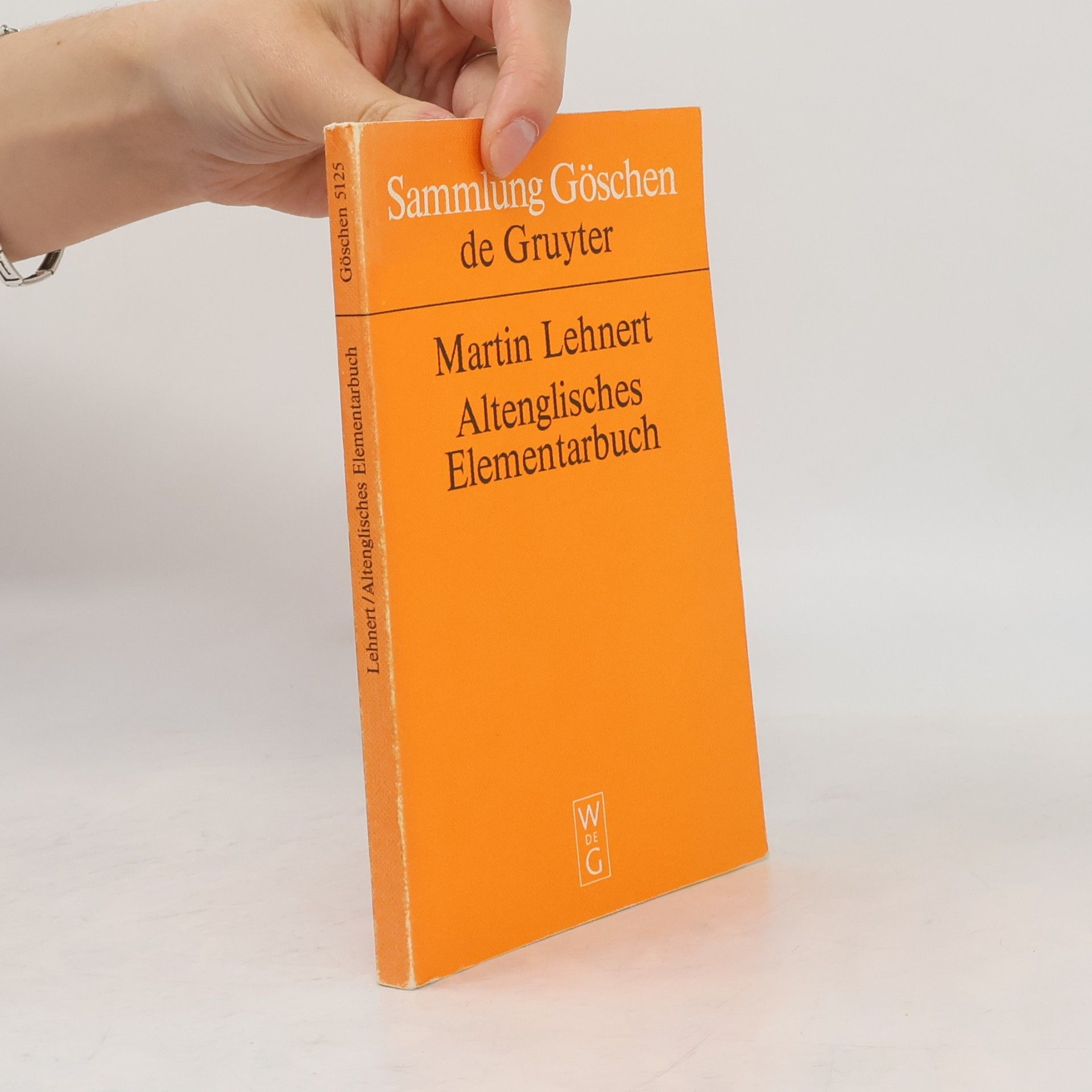 Sammlung Göschen - 5125: Altenglisches Elementarbuch