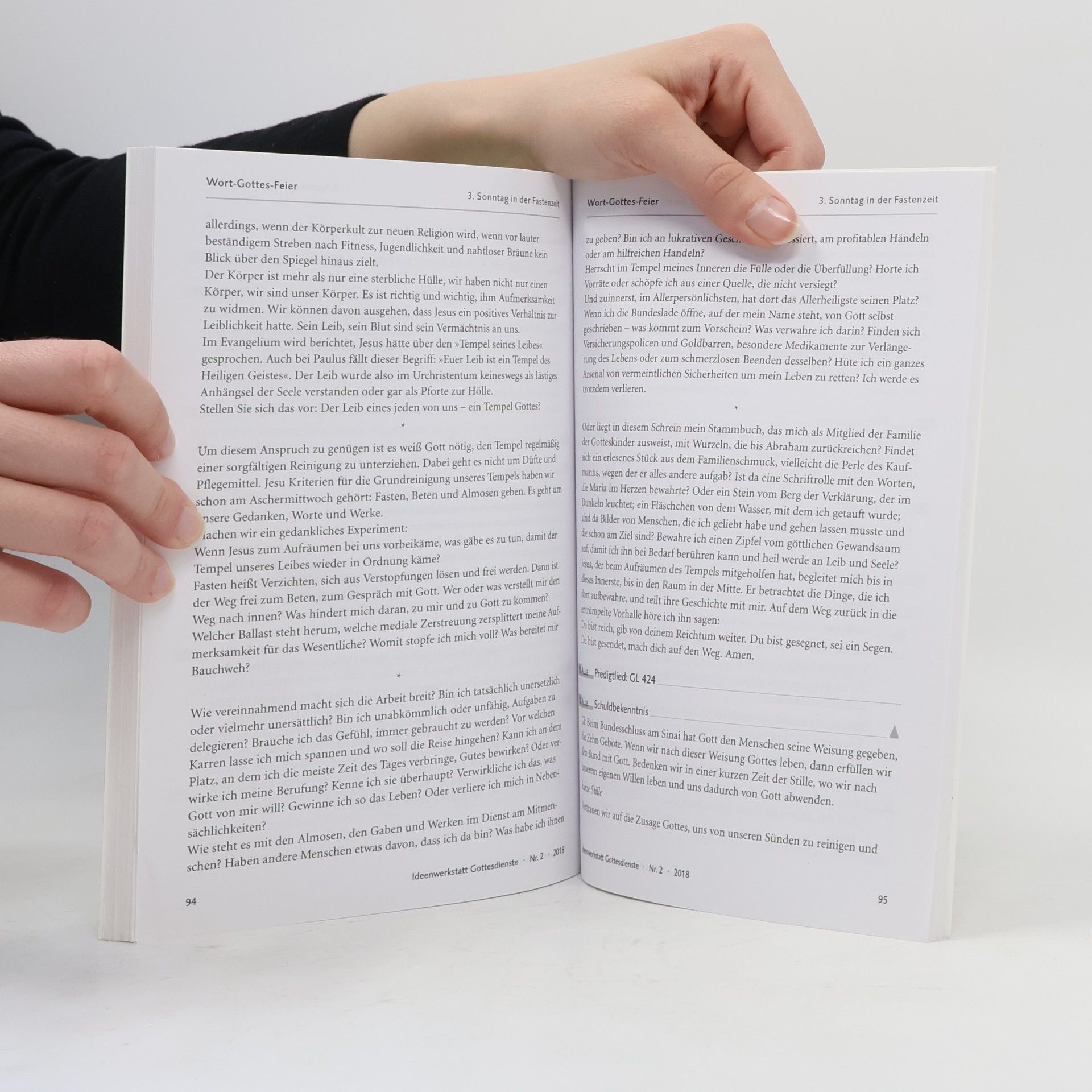 Autorenkollektiv Ideenwerkstatt Gottesdienste 2/2018