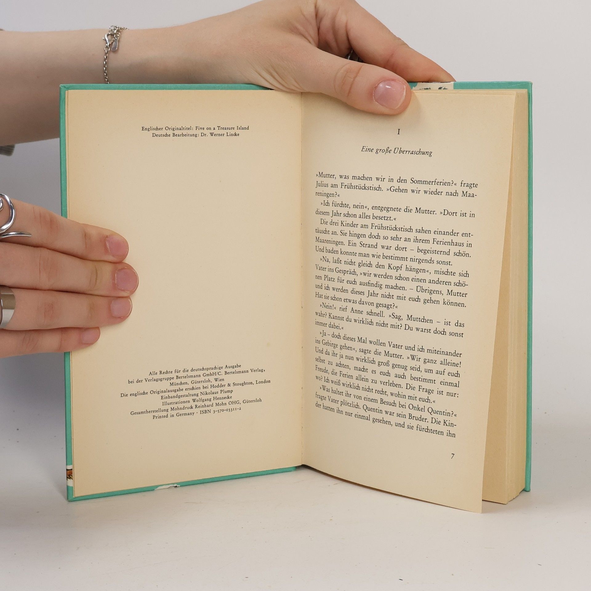Enid Blyton Fünf Freunde erforschen die Schatzinsel