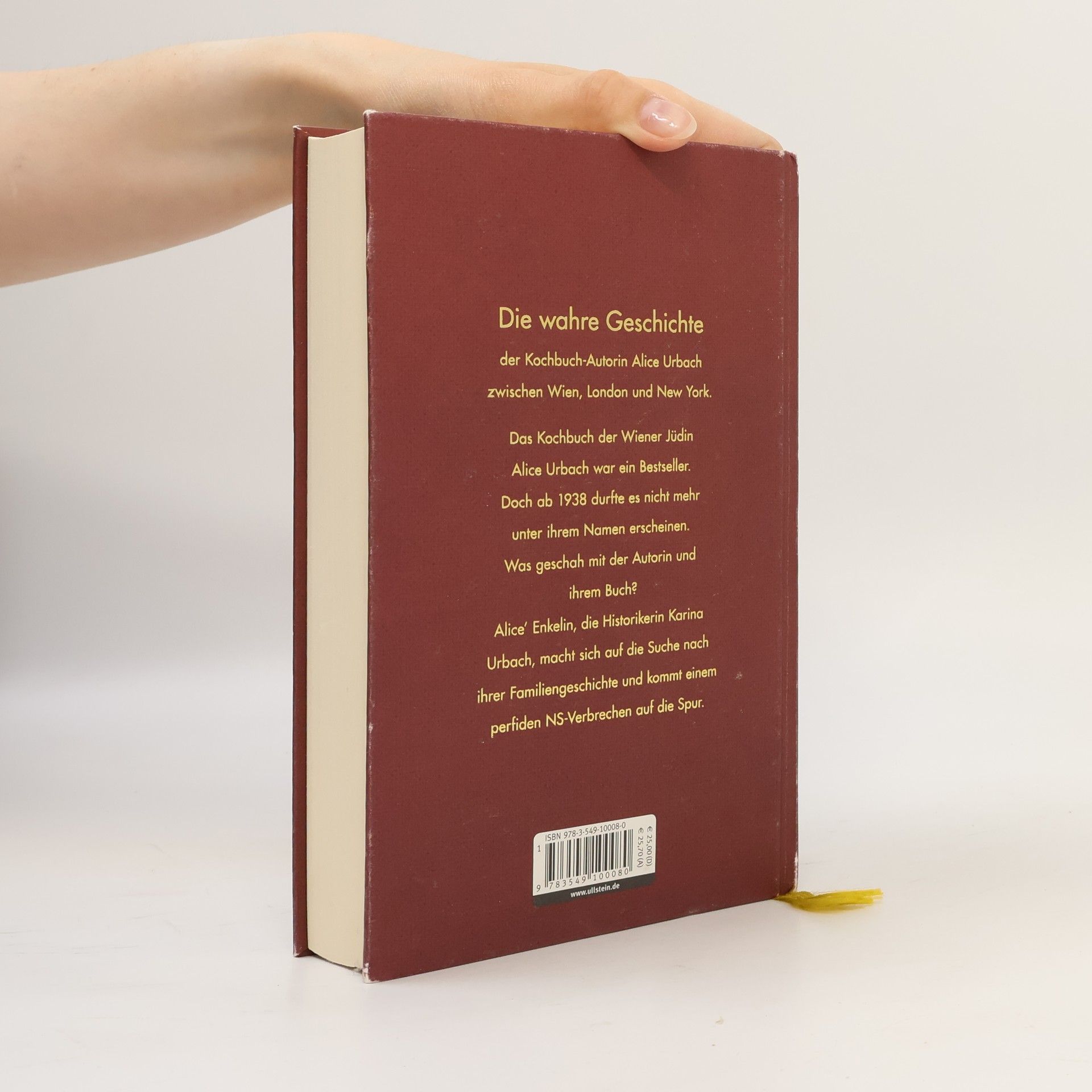 Karina Urbach Das Buch Alice (Mängelexemplar)