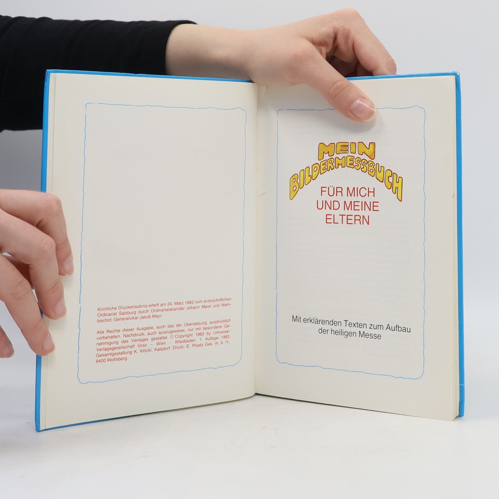 Autorenkollektiv Mein Bildermessbuch