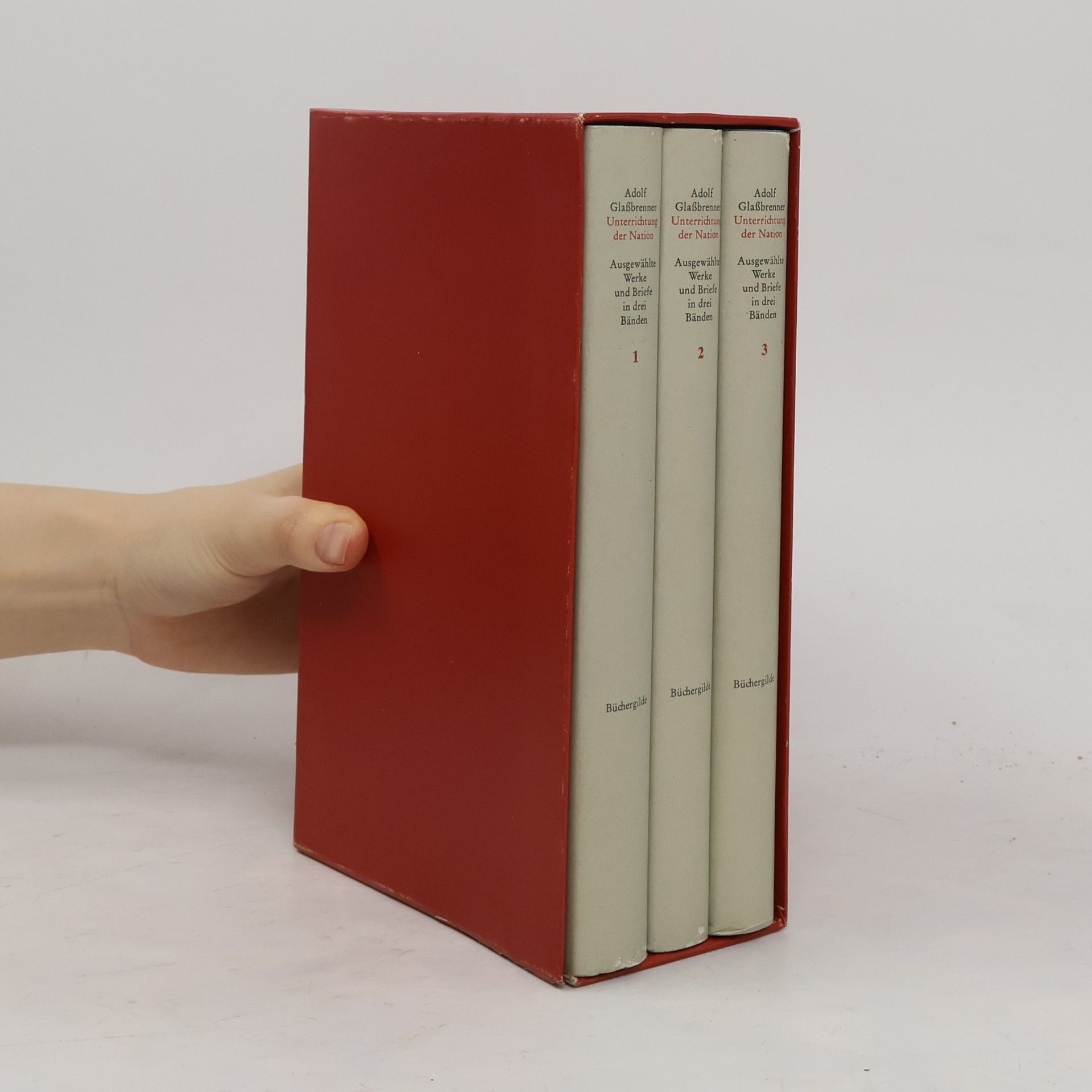Adolf Glassbrenner Unterrichtung der Nation 1-3