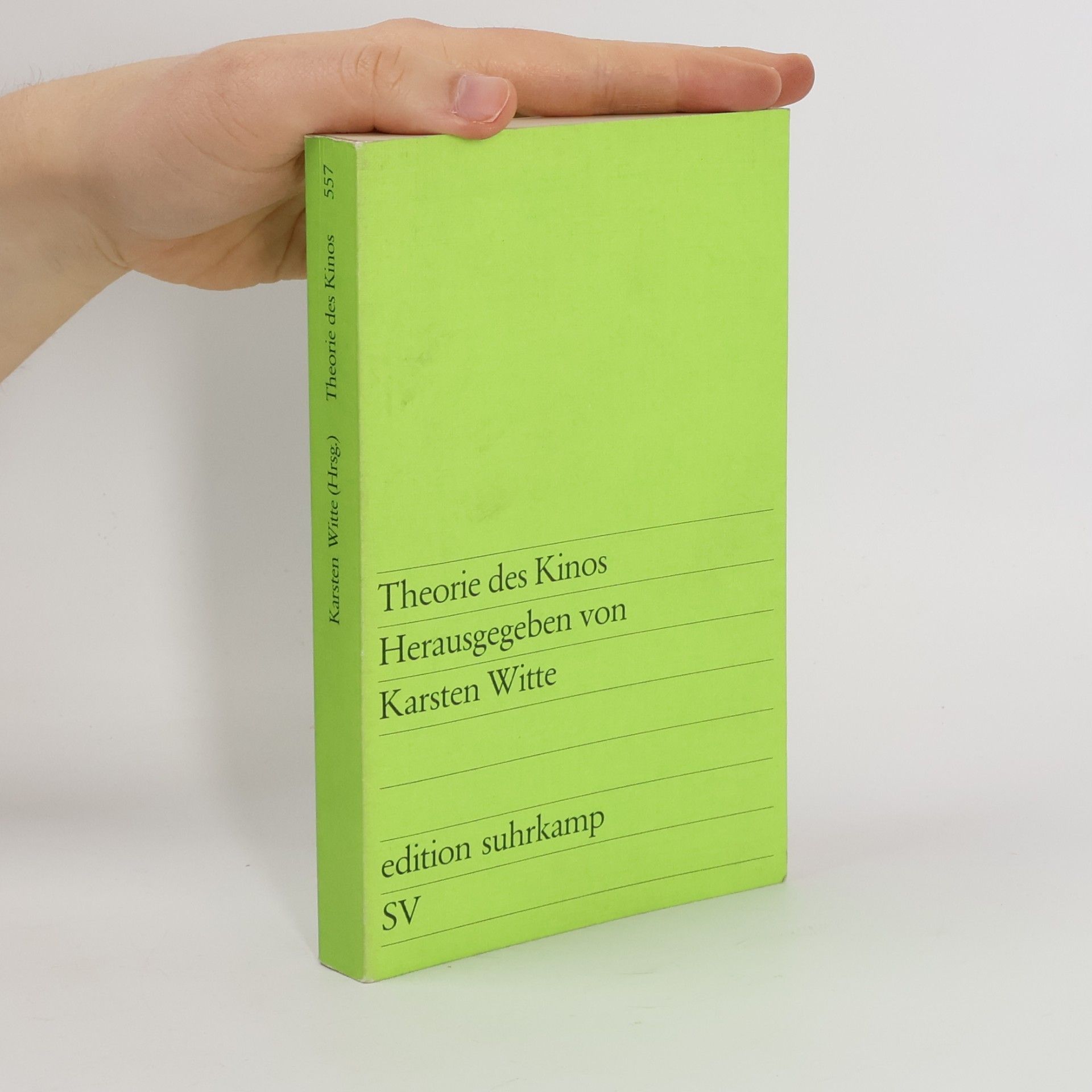 Karsten Witte Theorie des Kinos