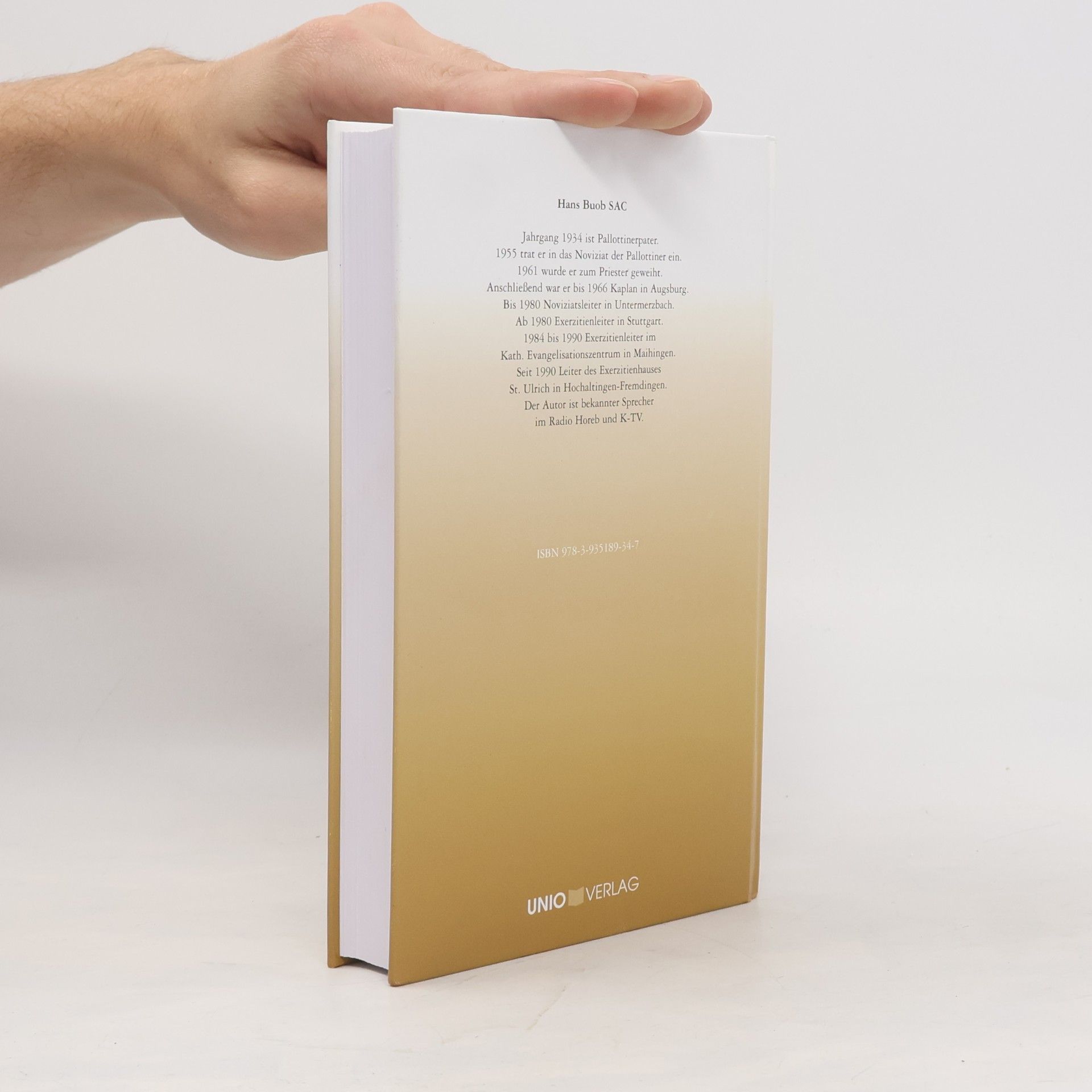 Hans Buob Biblische Predigten zu den Sonntagsevangelien Lesejahr B
