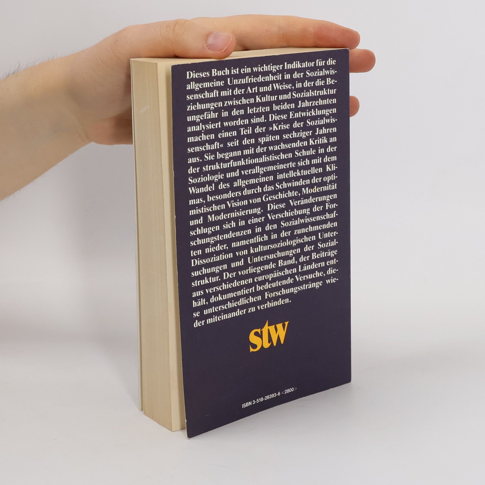 Hans Peter Haferkamp Suhrkamp Taschenbuch Wissenschaft - 793: Sozialstruktur und Kultur