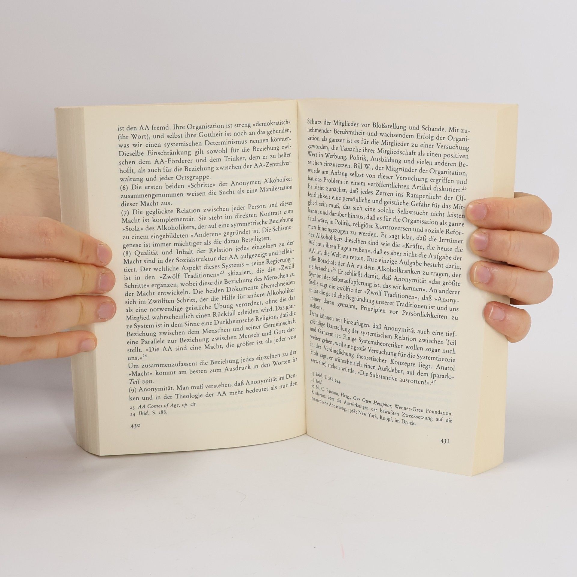 Gregory Bateson Ökologie des Geistes
