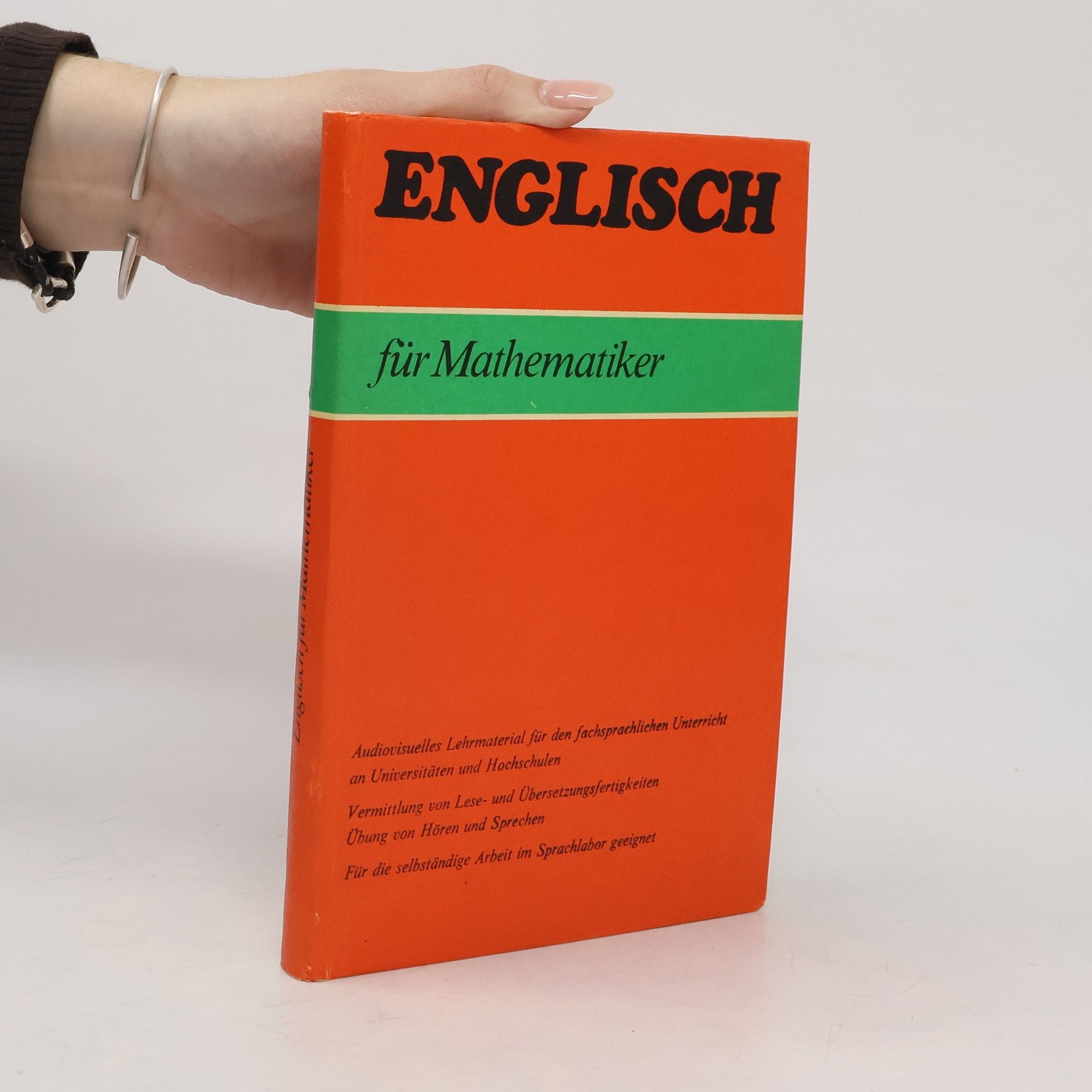 Margrit Fritsch Englisch für Mathematiker