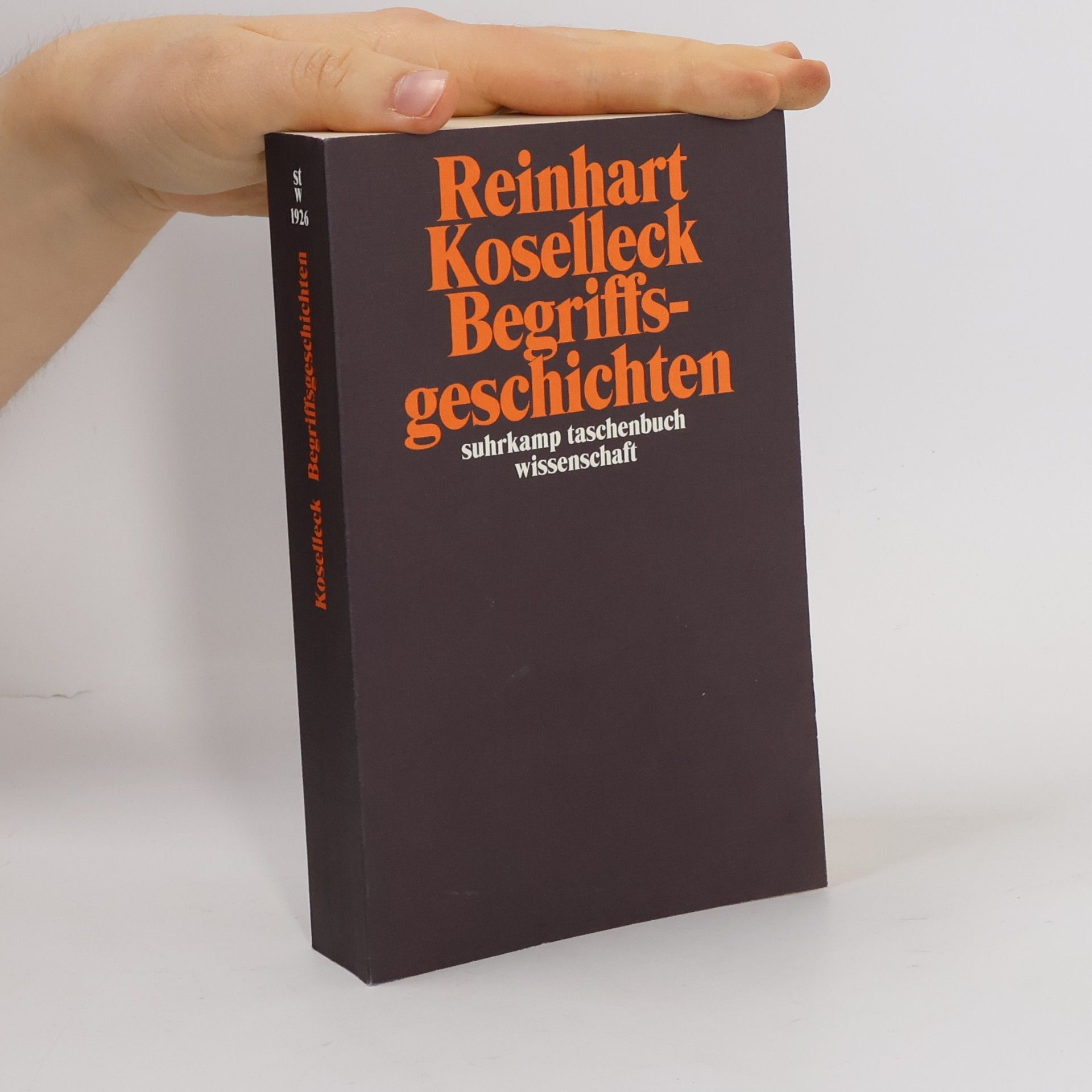 Reinhart Koselleck Begriffsgeschichten
