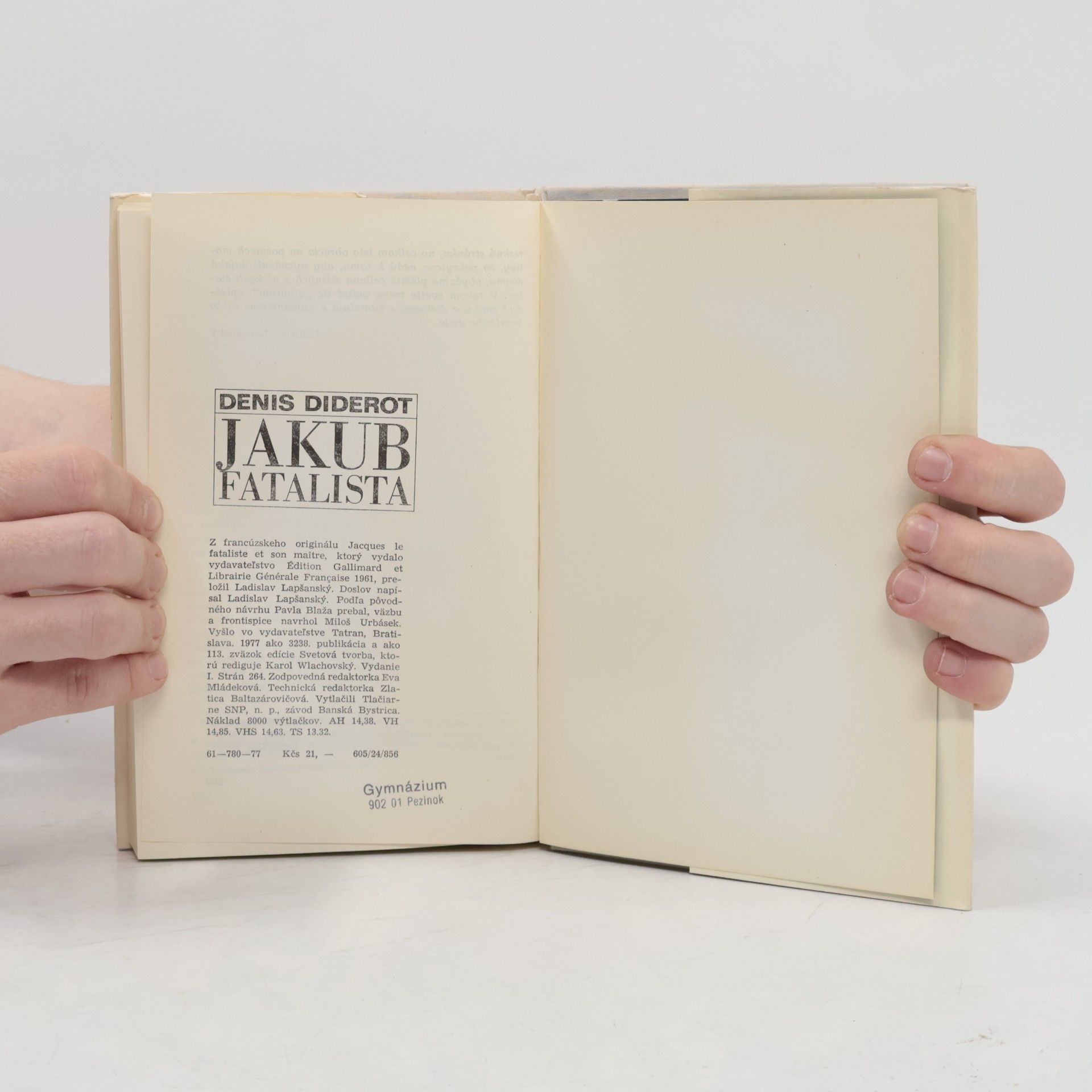 Denis Diderot Jakub Fatalista