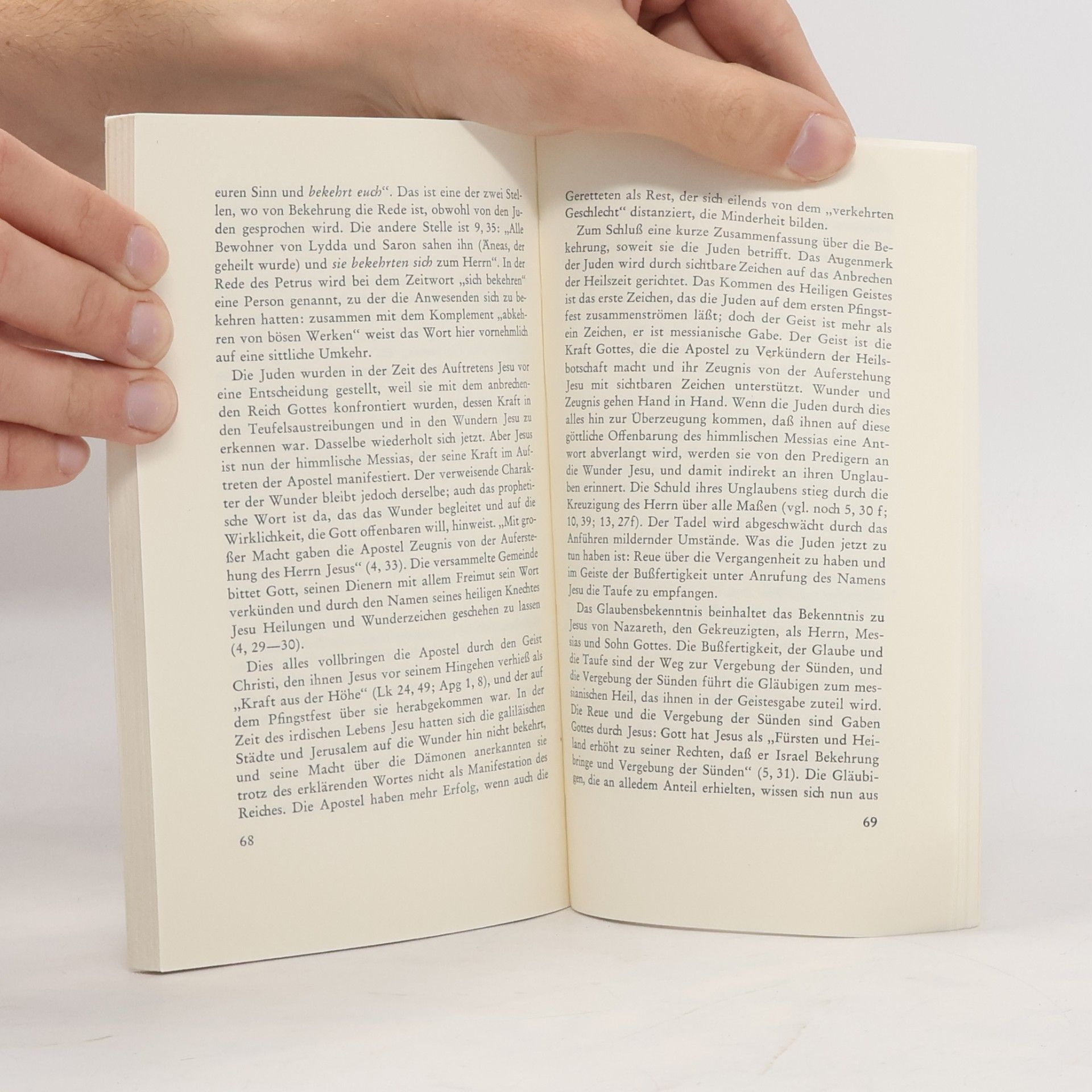 Ansfridus Hulsboch Die Bekehrung im Zeugnis der Bibel