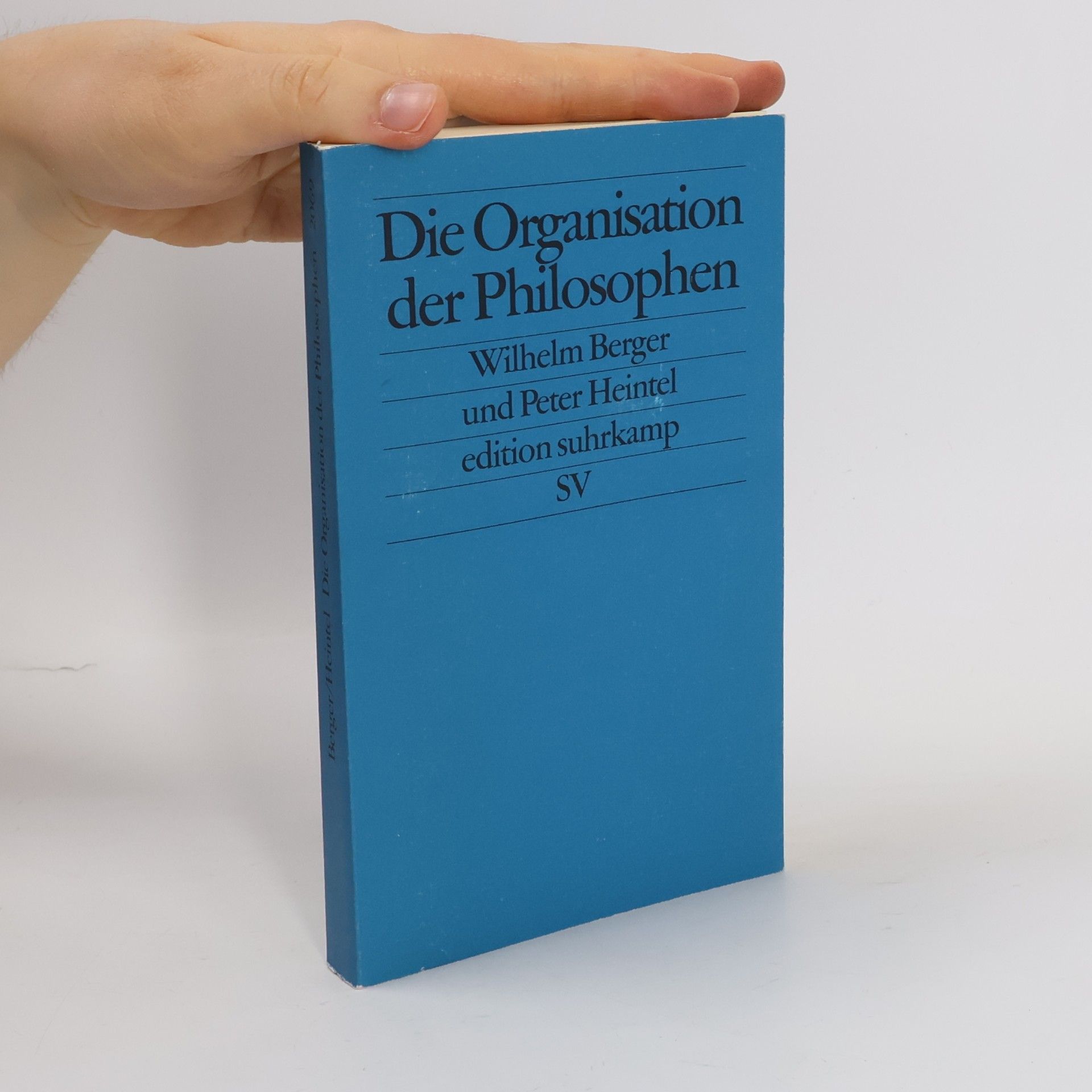 Die Organisation der Philosophen