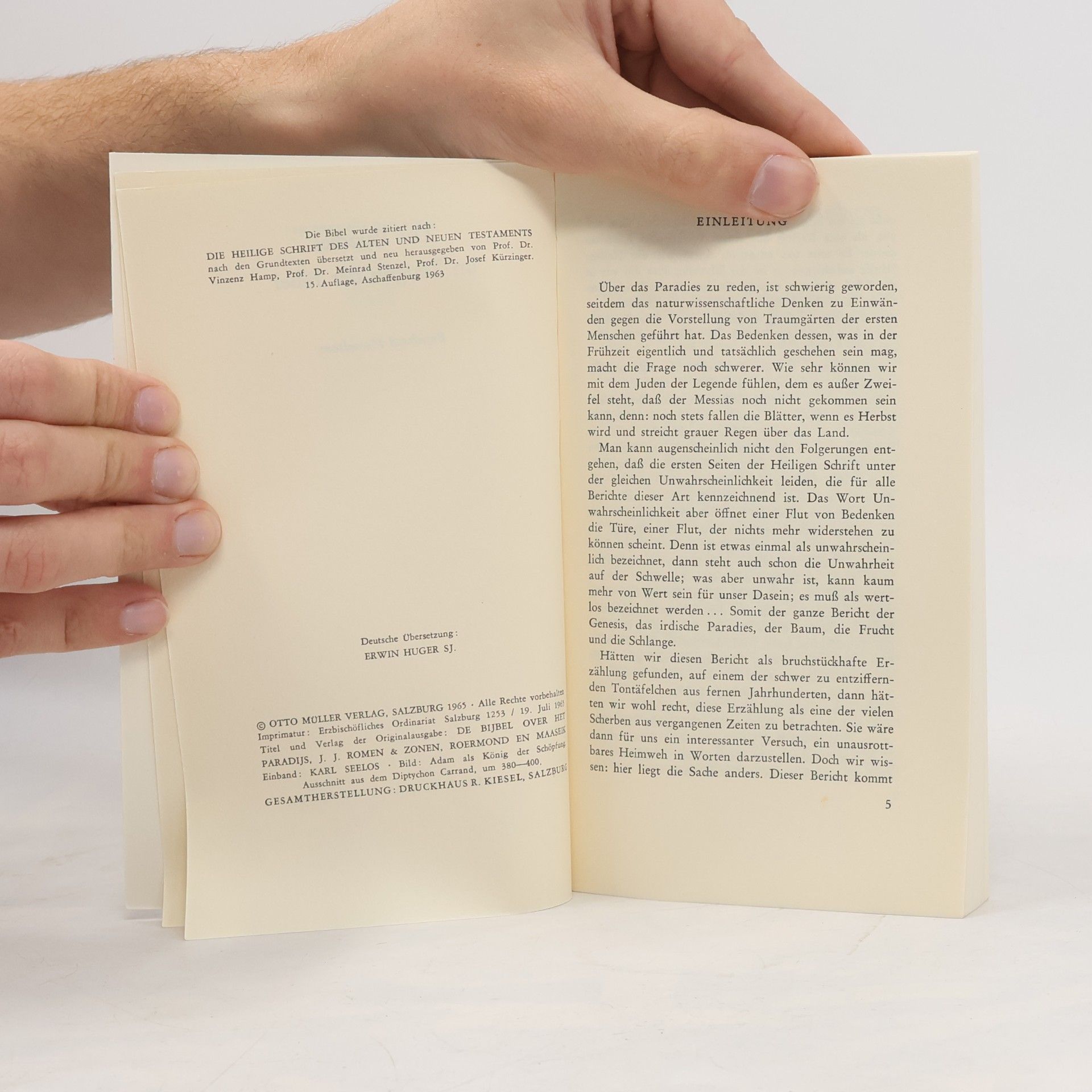 Autorenkollektiv Das Paradies im Zeugnis der Bibel