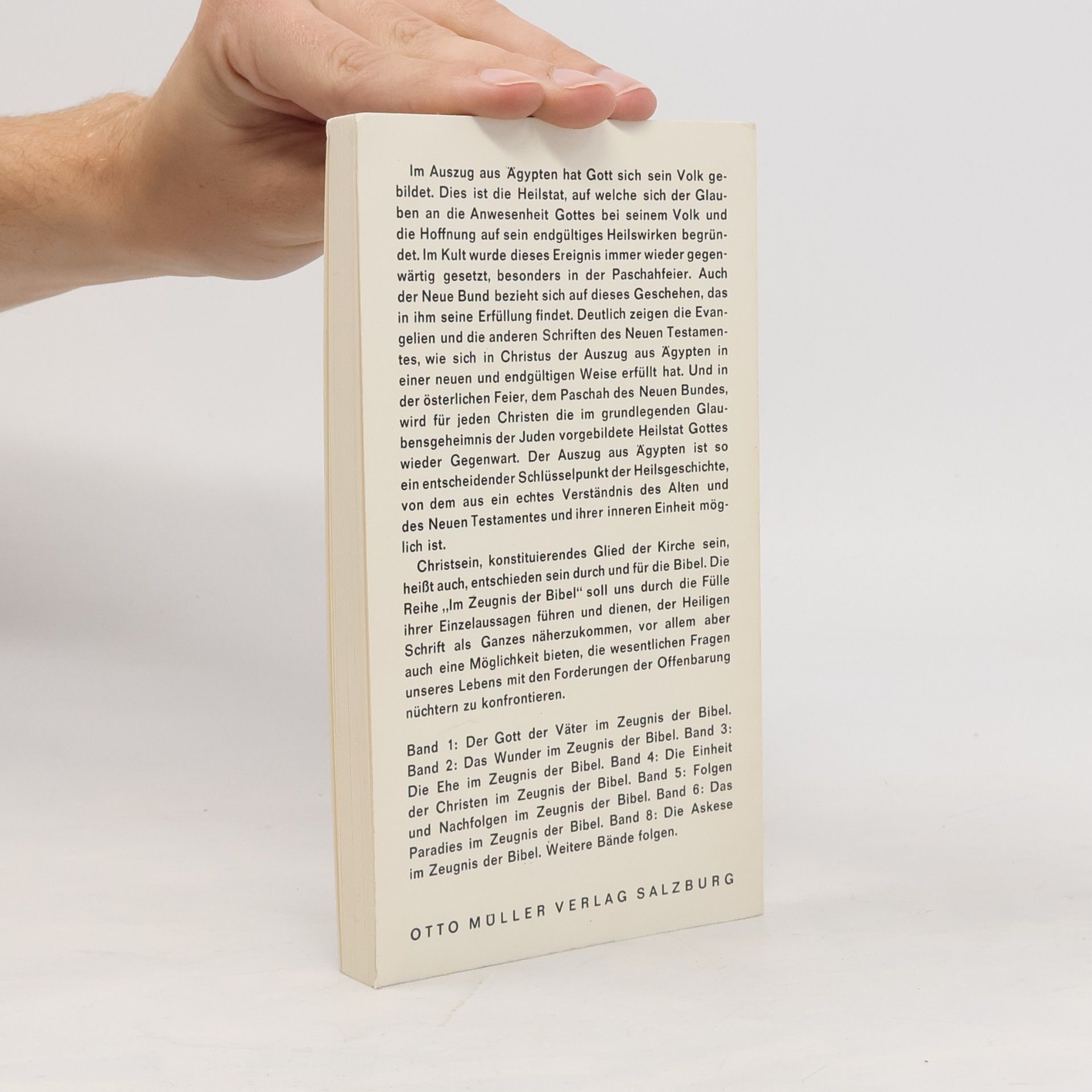 Autorenkollektiv Der Auszug aus Ägypten im Zeugnis der Bibel 7