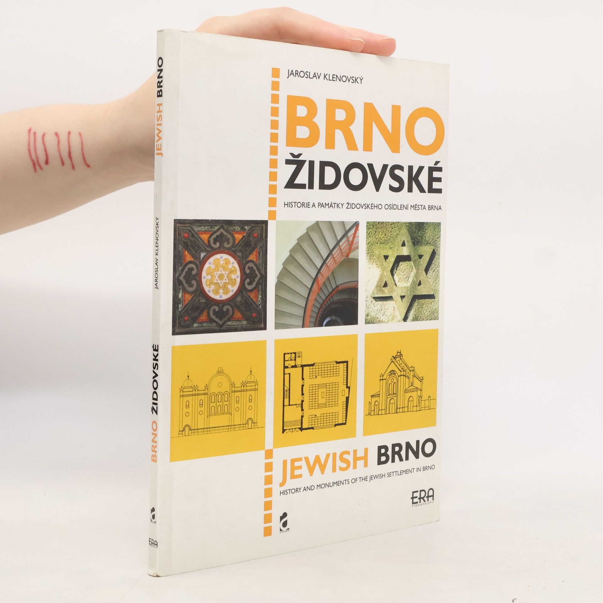 Jaroslav Klenovský Brno židovské : historie a památky židovského osídlení města Brna = Jewish Brno : history and monuments of the Jewish settlement in Brno