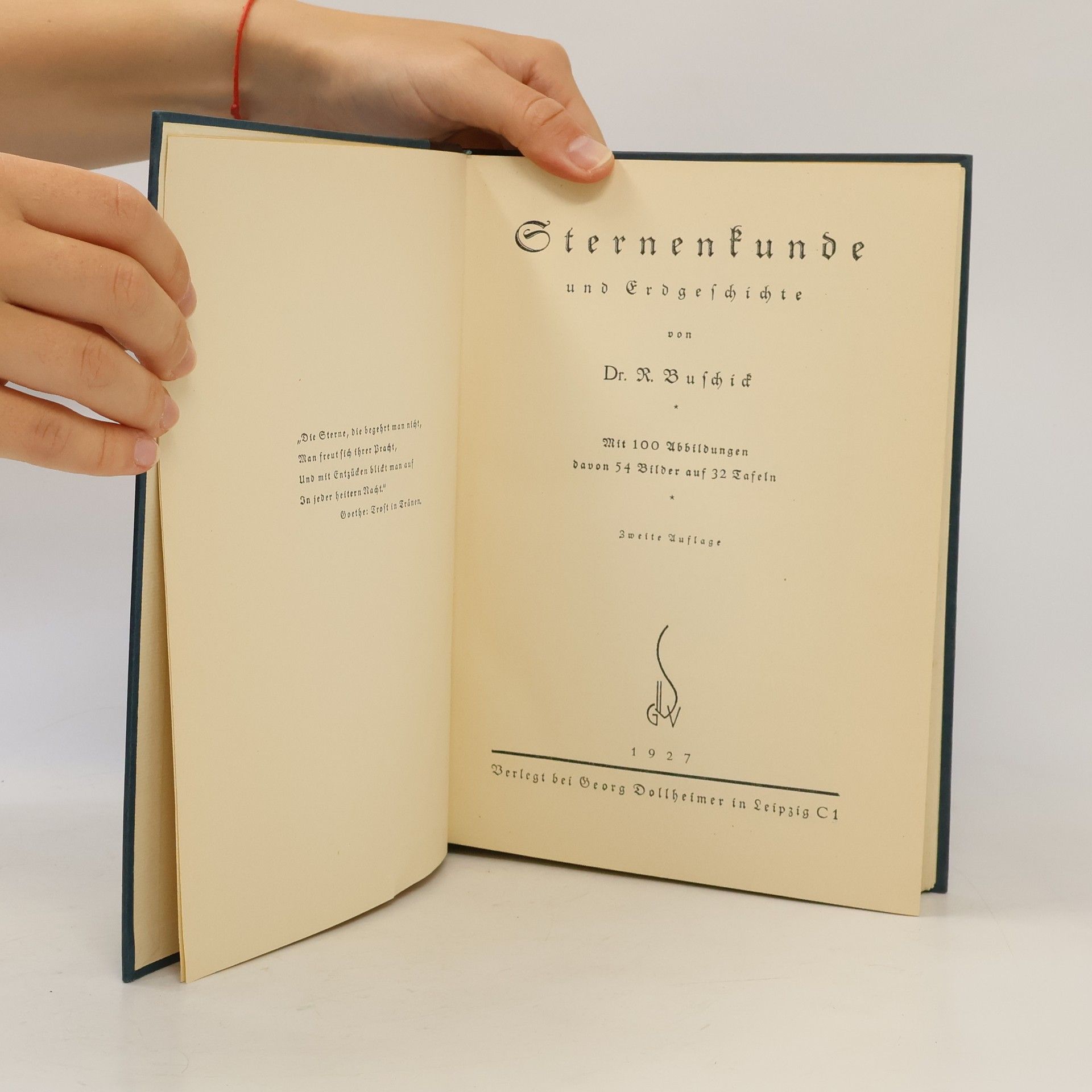 Richard Buschick Sternenkunde und Erdgeschichte
