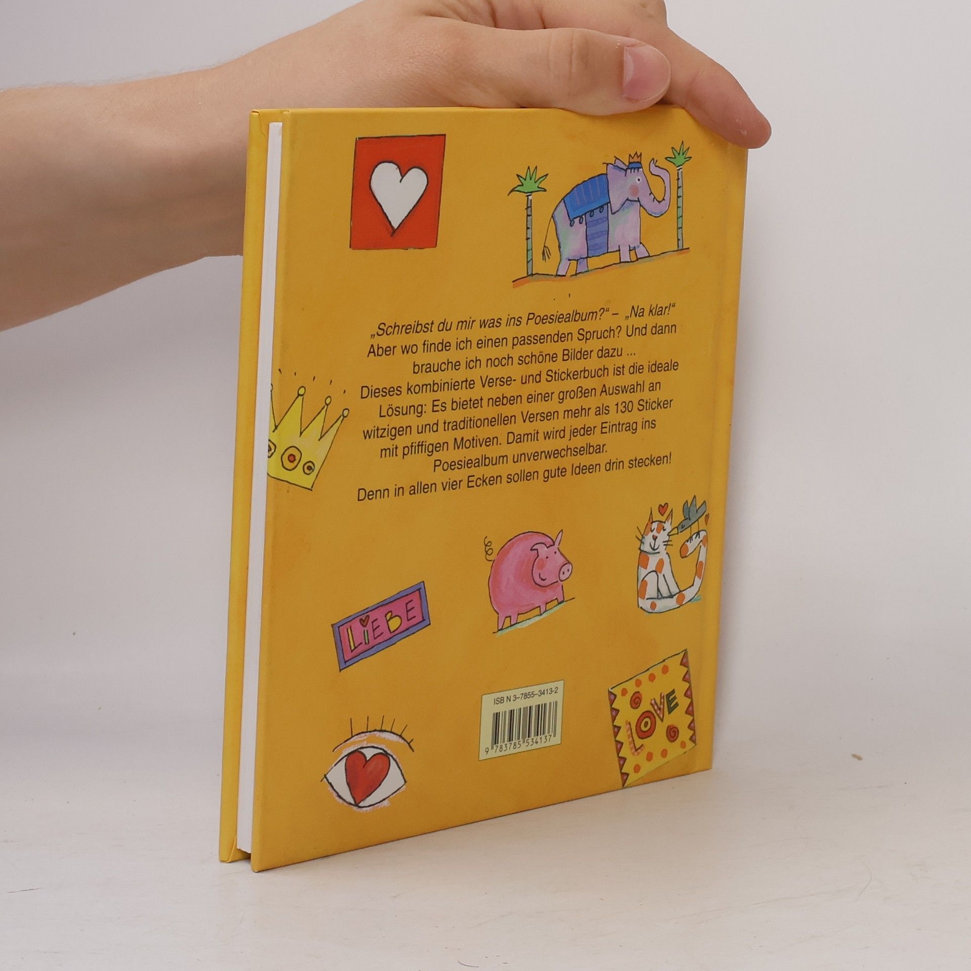 Autorenkollektiv Viel Glück für dich! : die schönsten Verse und Sticker fürs Poesiealbum