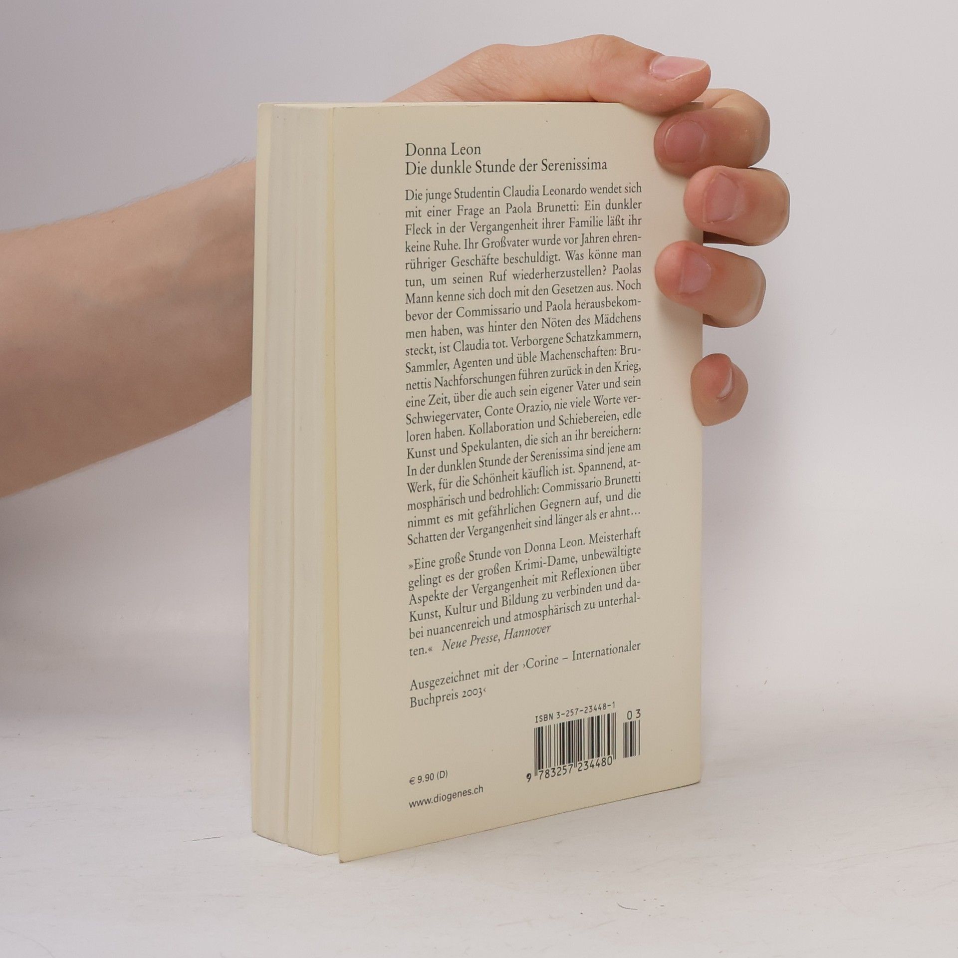 Donna Leon Die dunkle Stunde der Serenissima