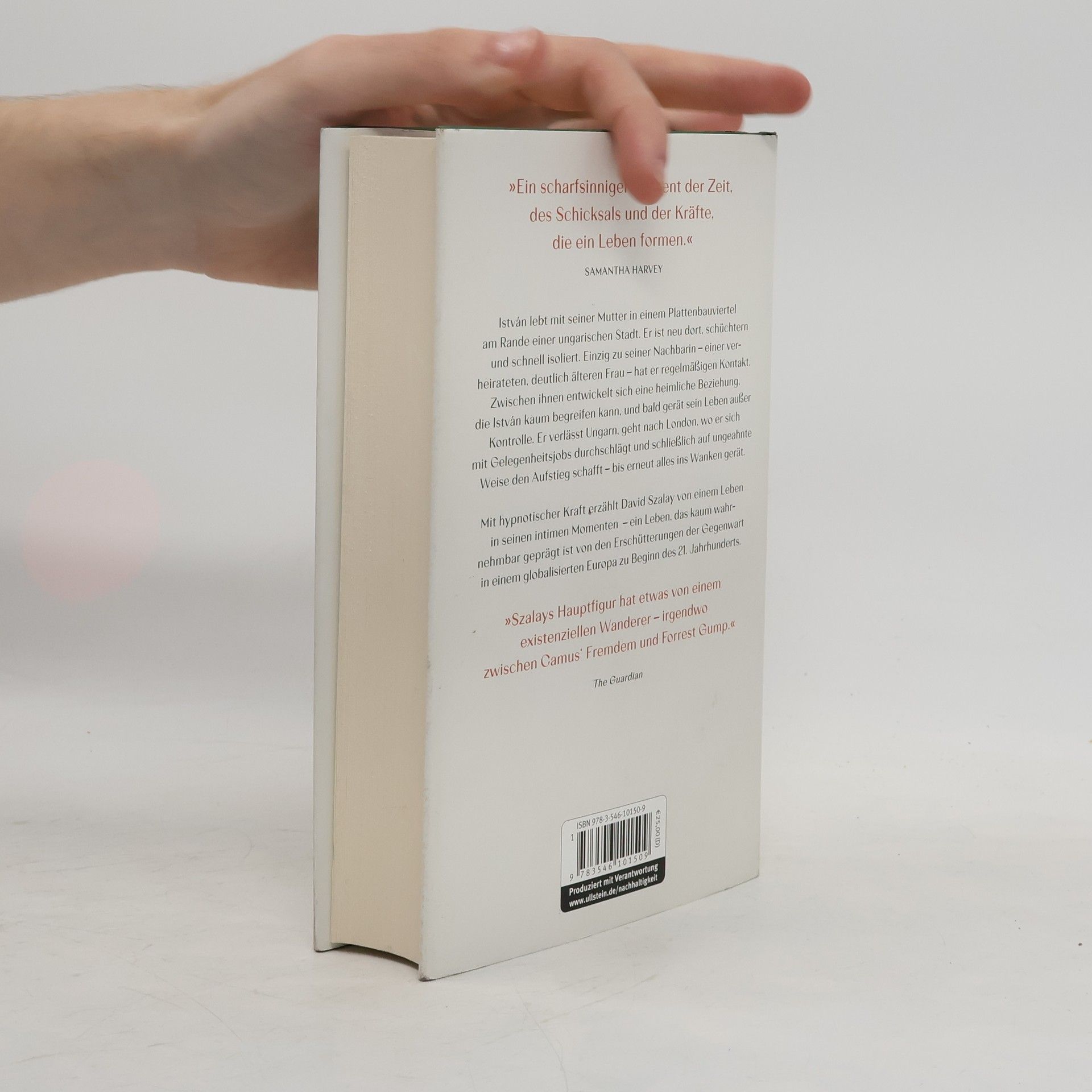 David Szalay Was nicht gesagt werden kann
