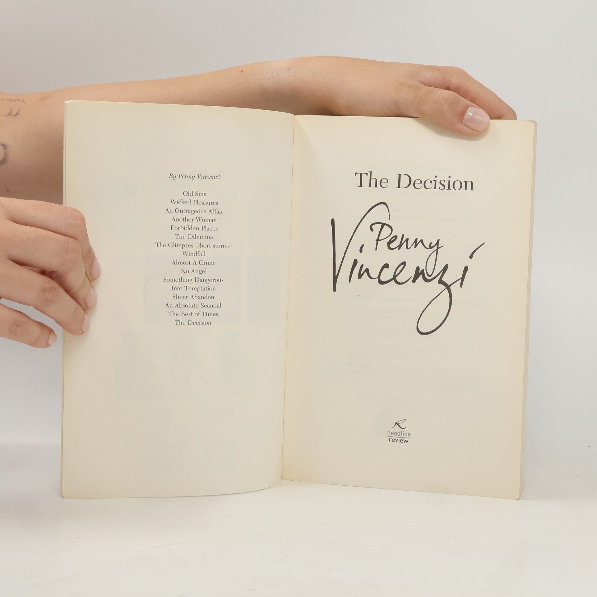 Penny Vincenzi The Decision