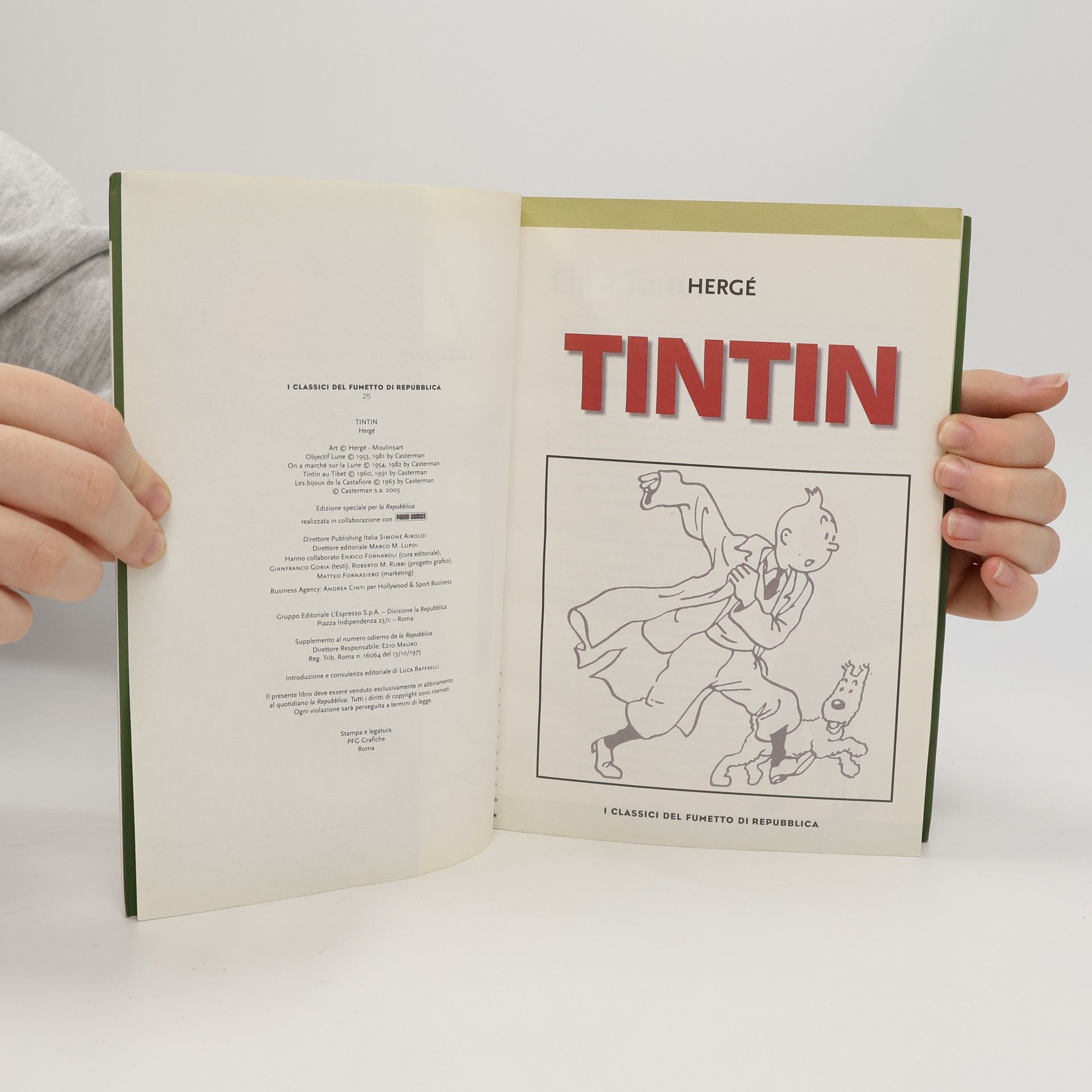 Hergé Tintin