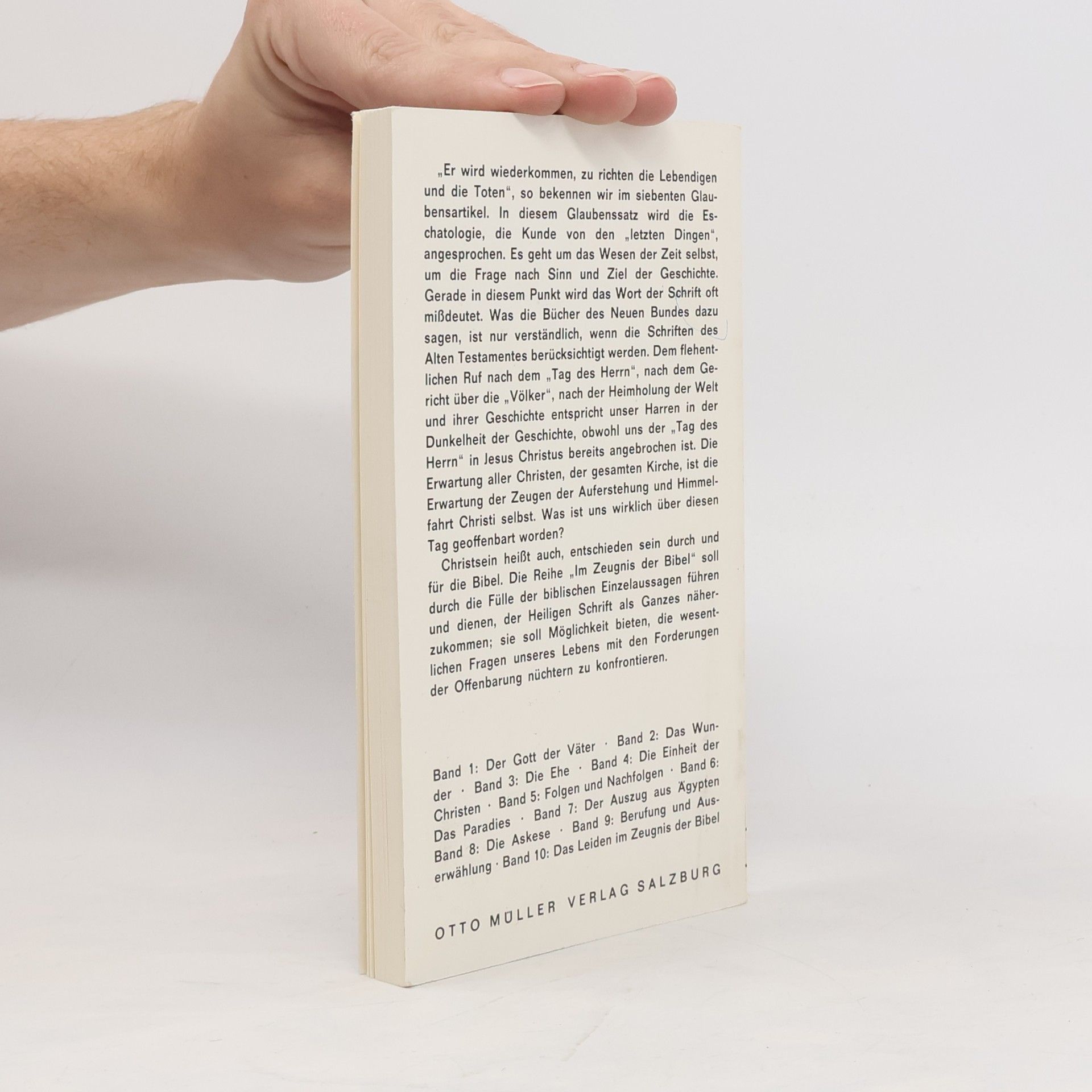 Erwin Huger Die Wiederkunft Christi im Zeugnis der Bibel 11