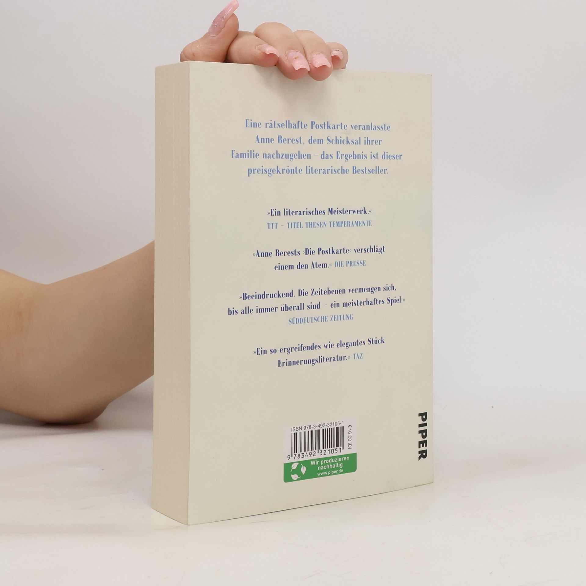 Anne Berest Die Postkarte