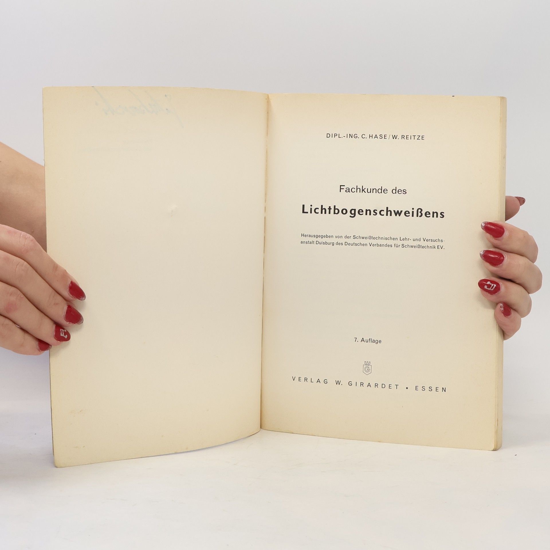 Autorenkollektiv Fachkunde des Lichtbogen Schweissens