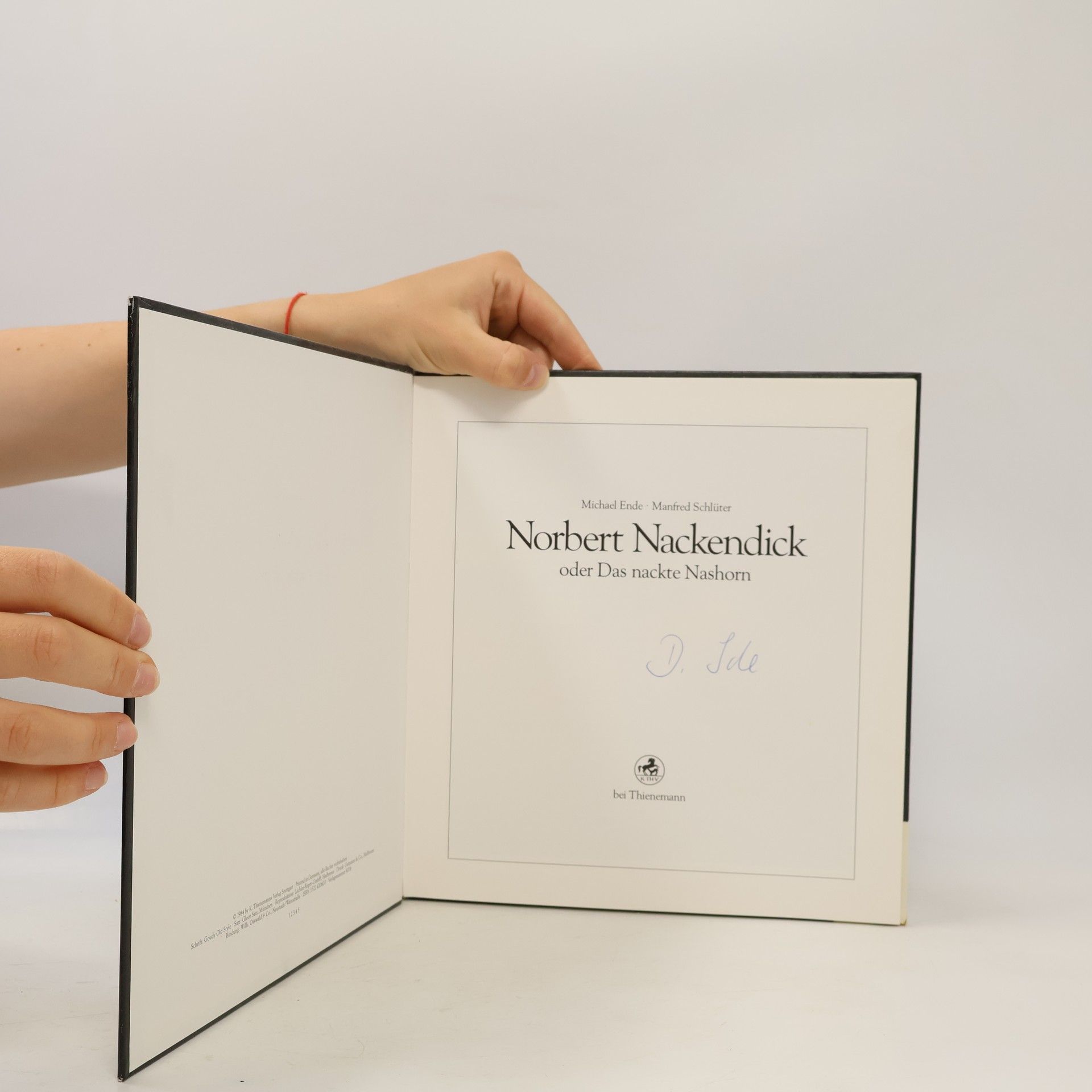 Michael Ende Norbert Nackendick oder Das nackte Nashorn