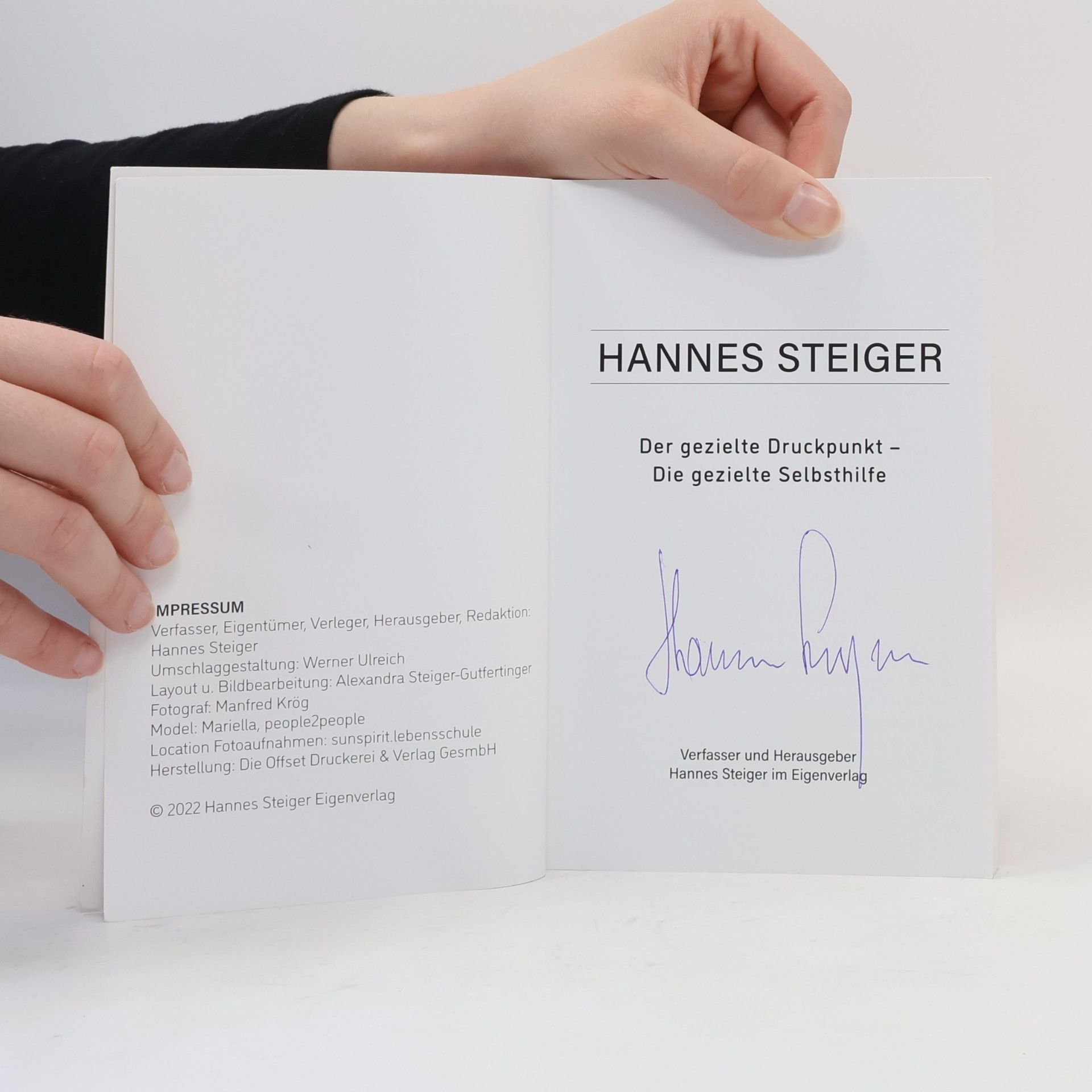 Hannes Steiger Der gezielte Druckpunkt
