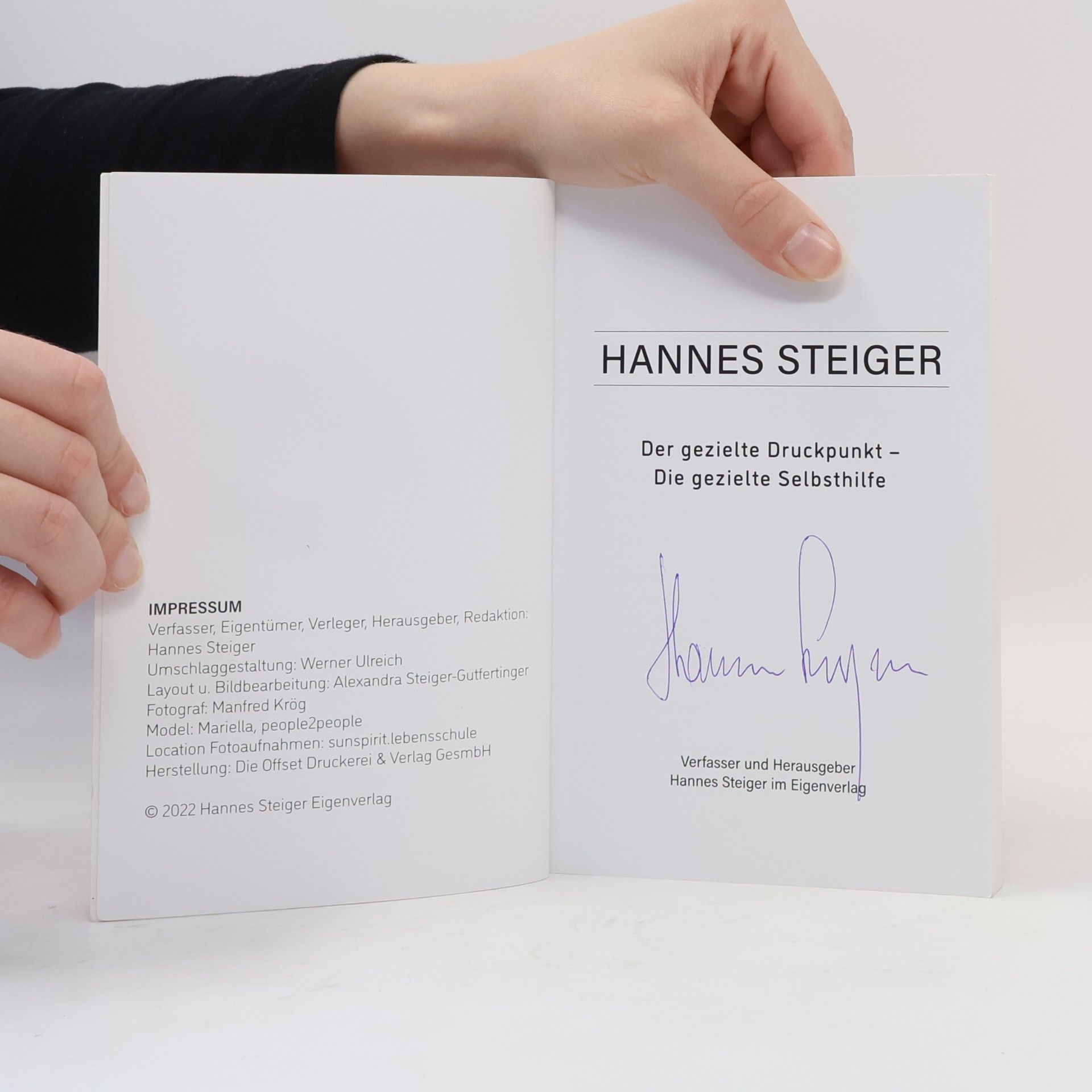 Hannes Steiger Der gezielte Druckpunkt