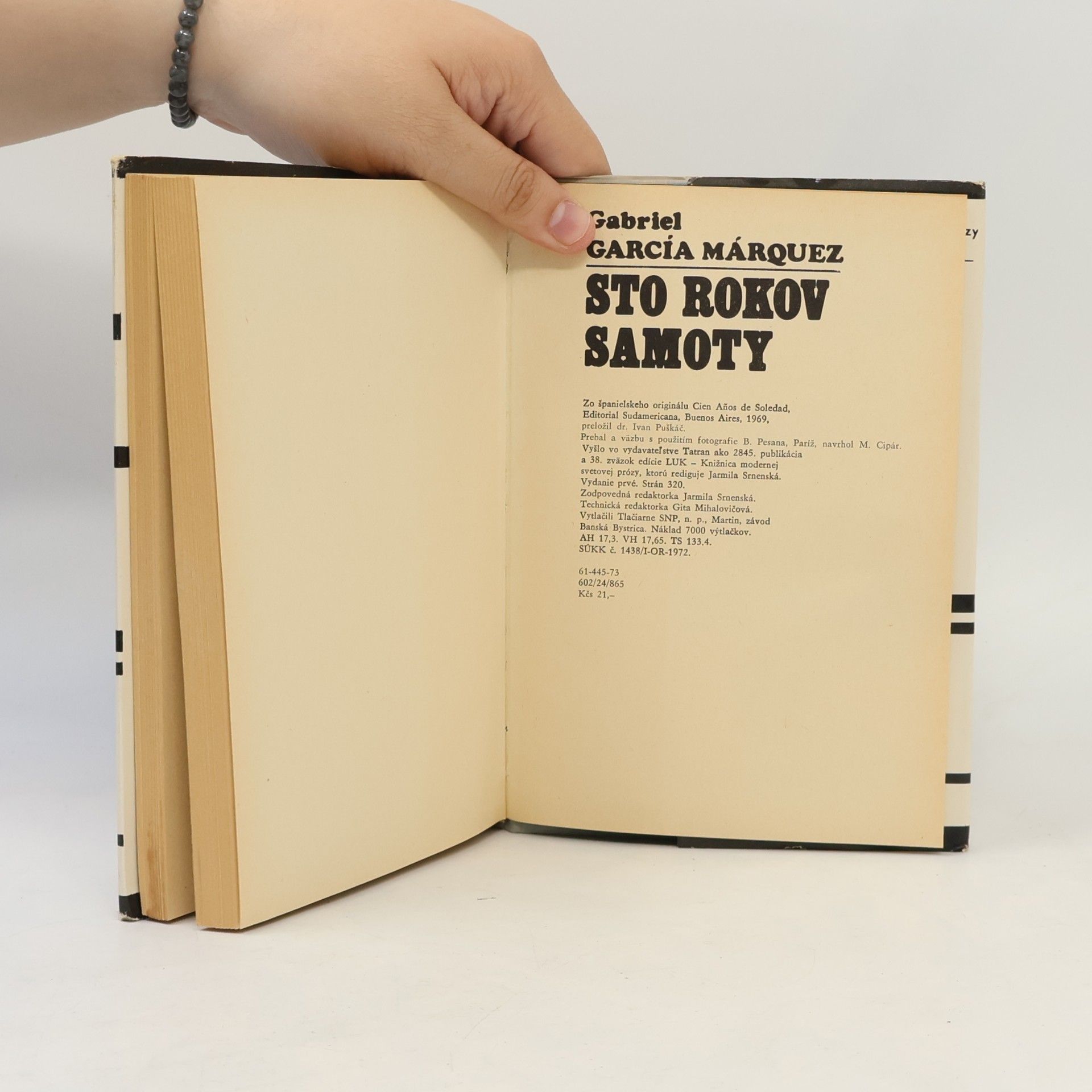 Gabriel García Márquez Sto rokov samoty