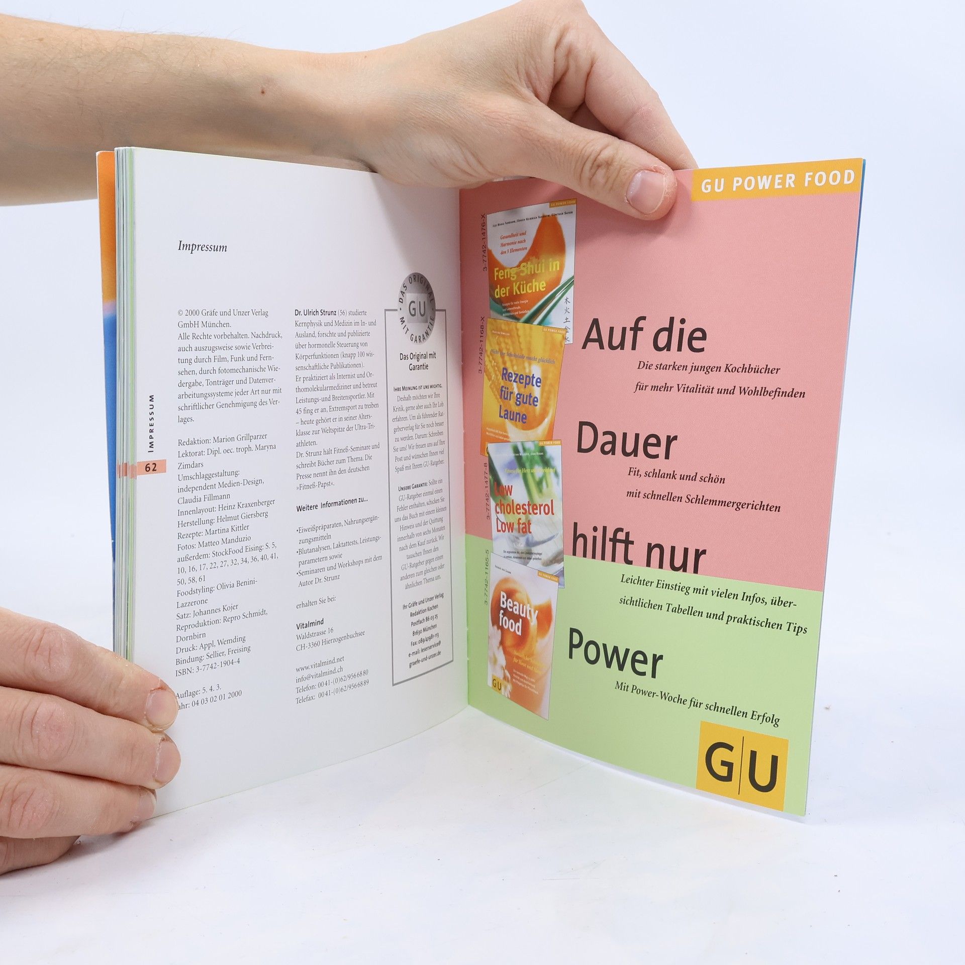 Ulrich Strunz Forever young - Fitneß-Drinks plus Eiweiß