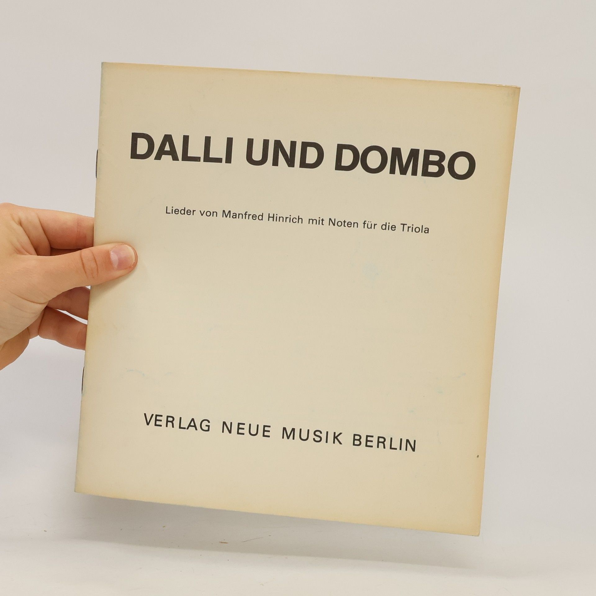 Konrad Golz Dalli und Dombo